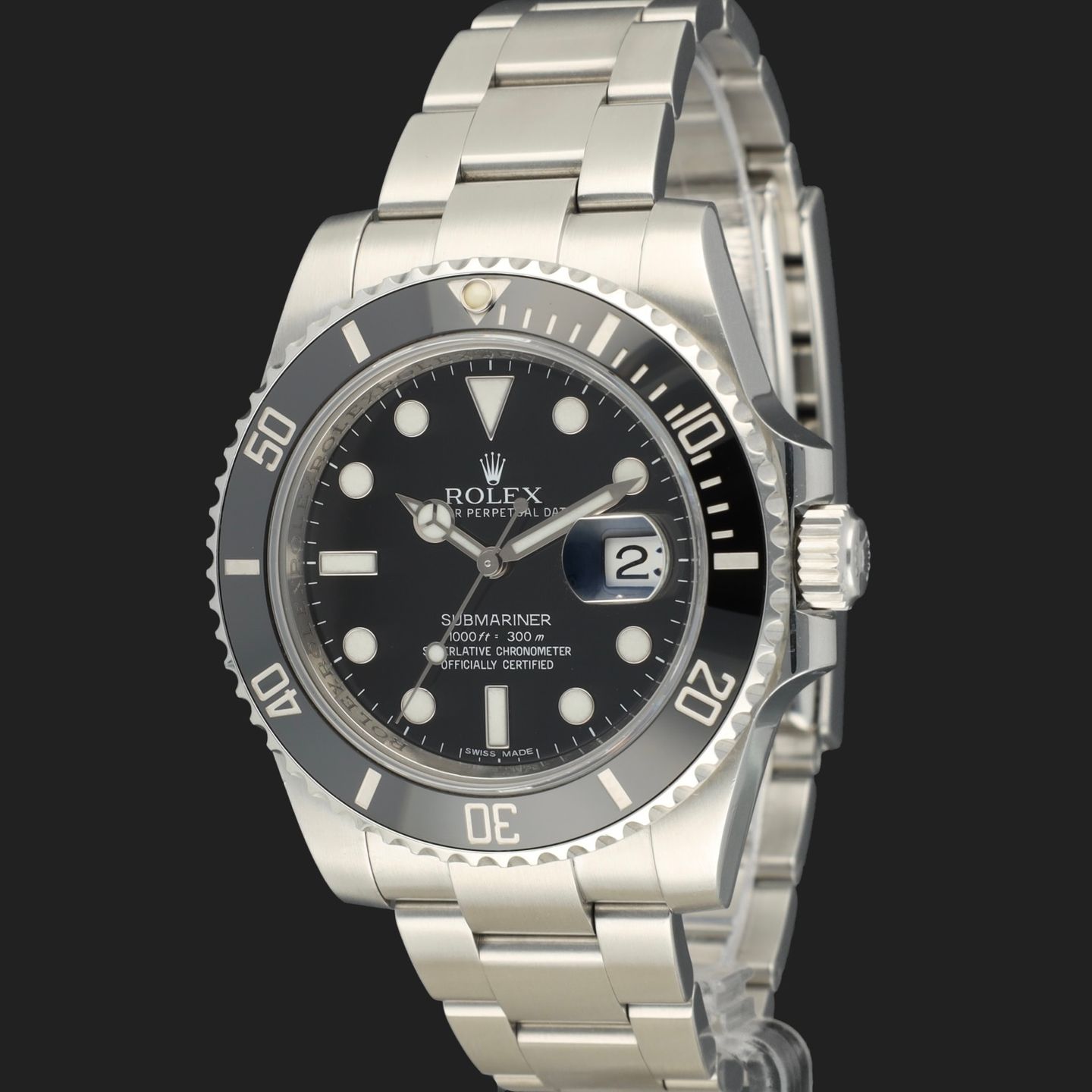 Rolex Submariner Date 116610LN (2013) - 40mm Staal (1/8)