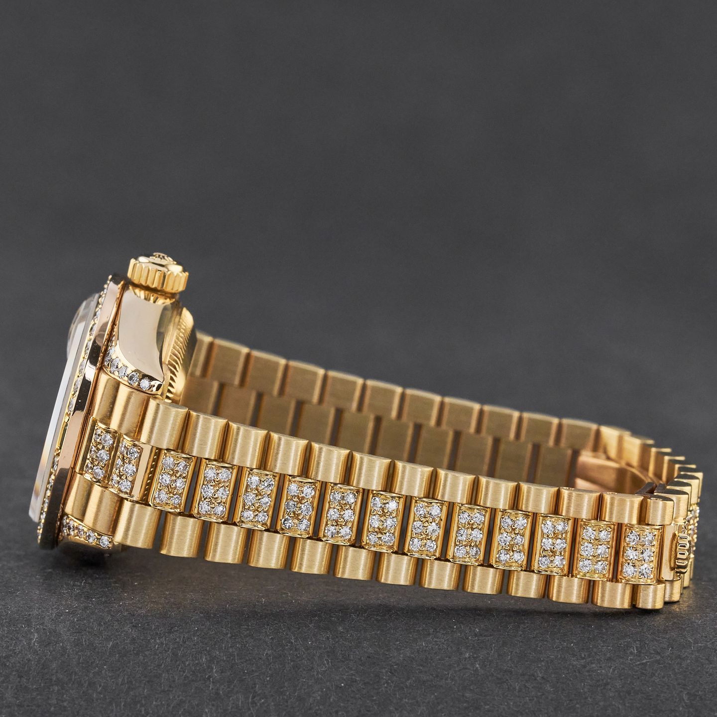 Rolex Lady-Datejust 69178 (1989) - 26 mm Yellow Gold case (4/7)