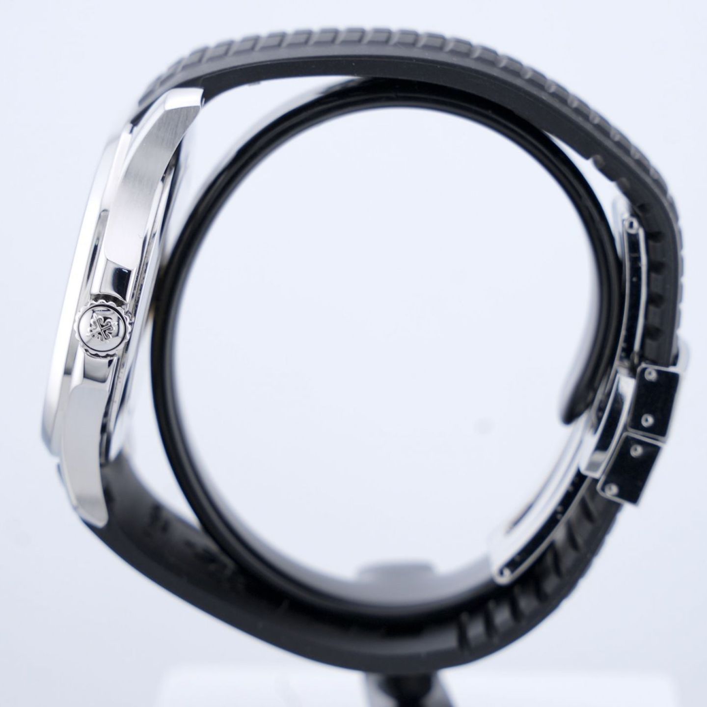 Patek Philippe Aquanaut 5167/1A-001 (Unknown (random serial)) - Black dial 40 mm Steel case (3/8)