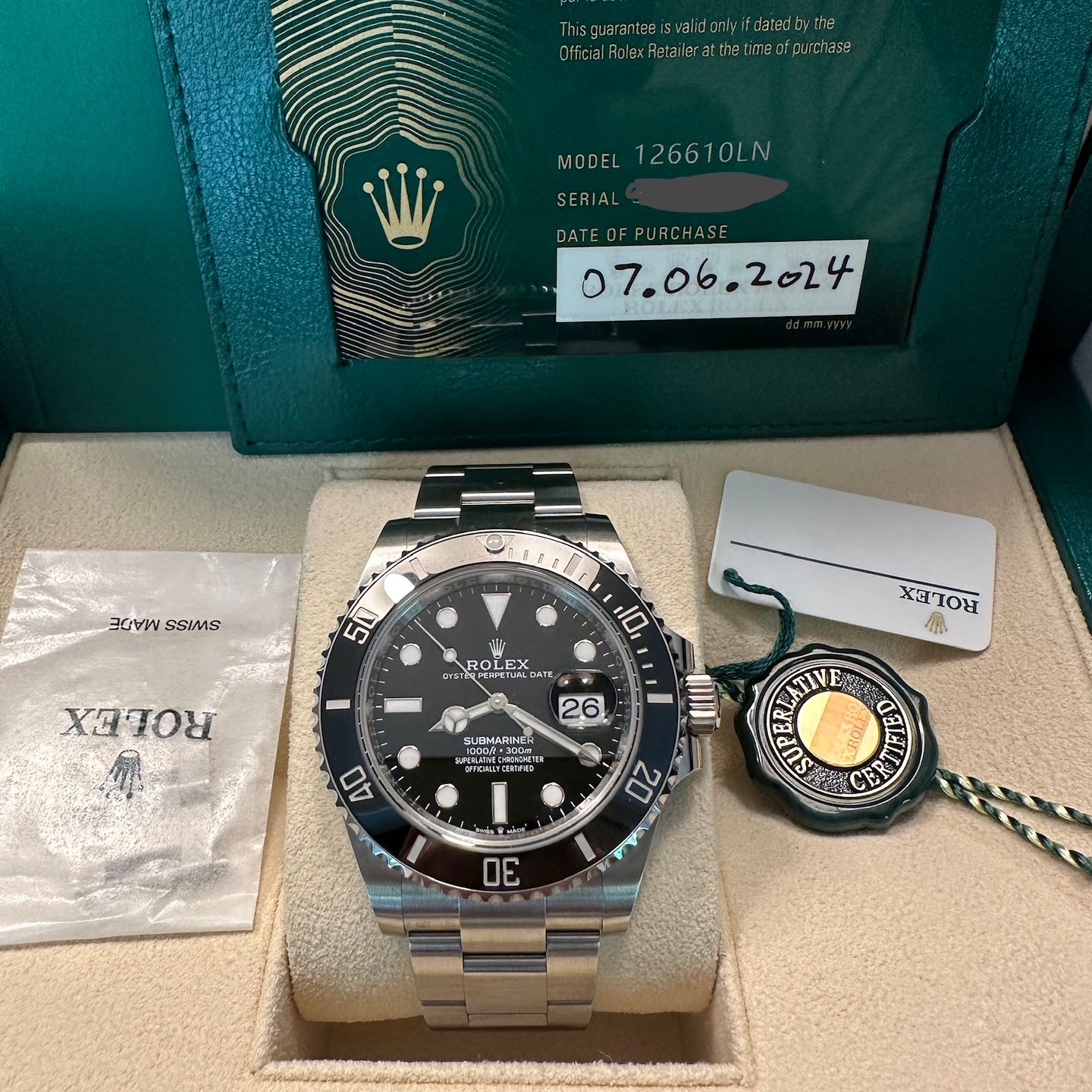 Rolex Submariner Date 126610LN - (8/8)