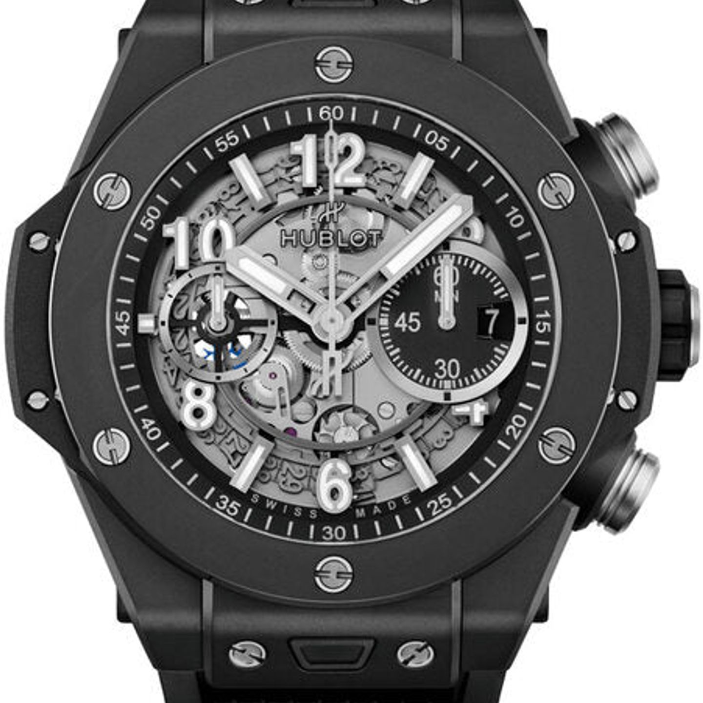 Hublot Big Bang Unico 421.CI.1170.RX (2026) - Transparent dial 44 mm Ceramic case (2/2)