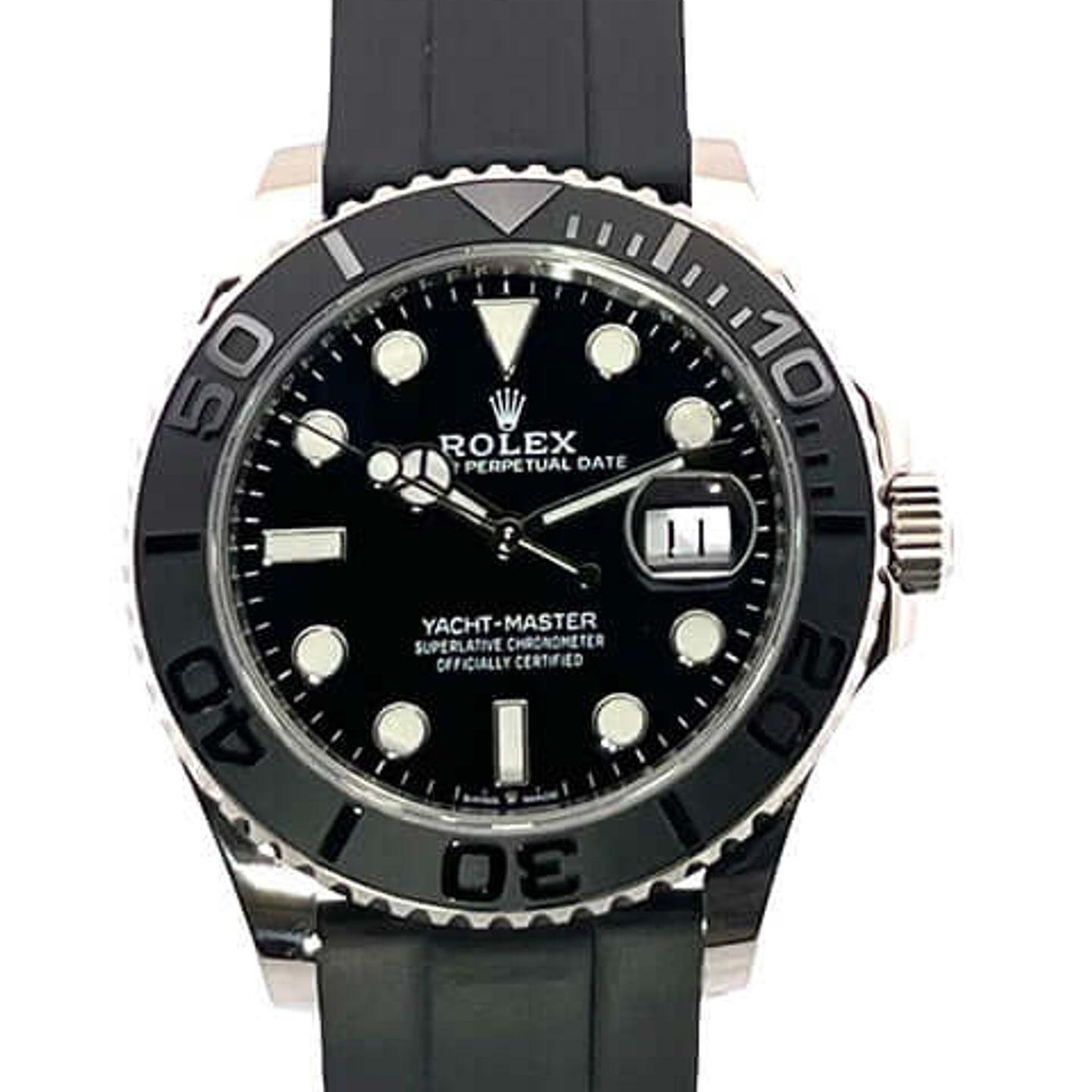 Rolex Yacht-Master 42 226659 (2021) - Zwart wijzerplaat 42mm Witgoud (1/8)