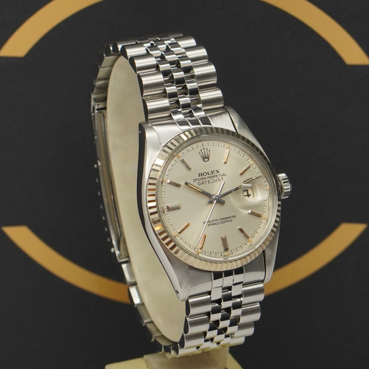 Rolex Datejust 36 16014 (1981) - Zilver wijzerplaat 36mm Staal (2/6)