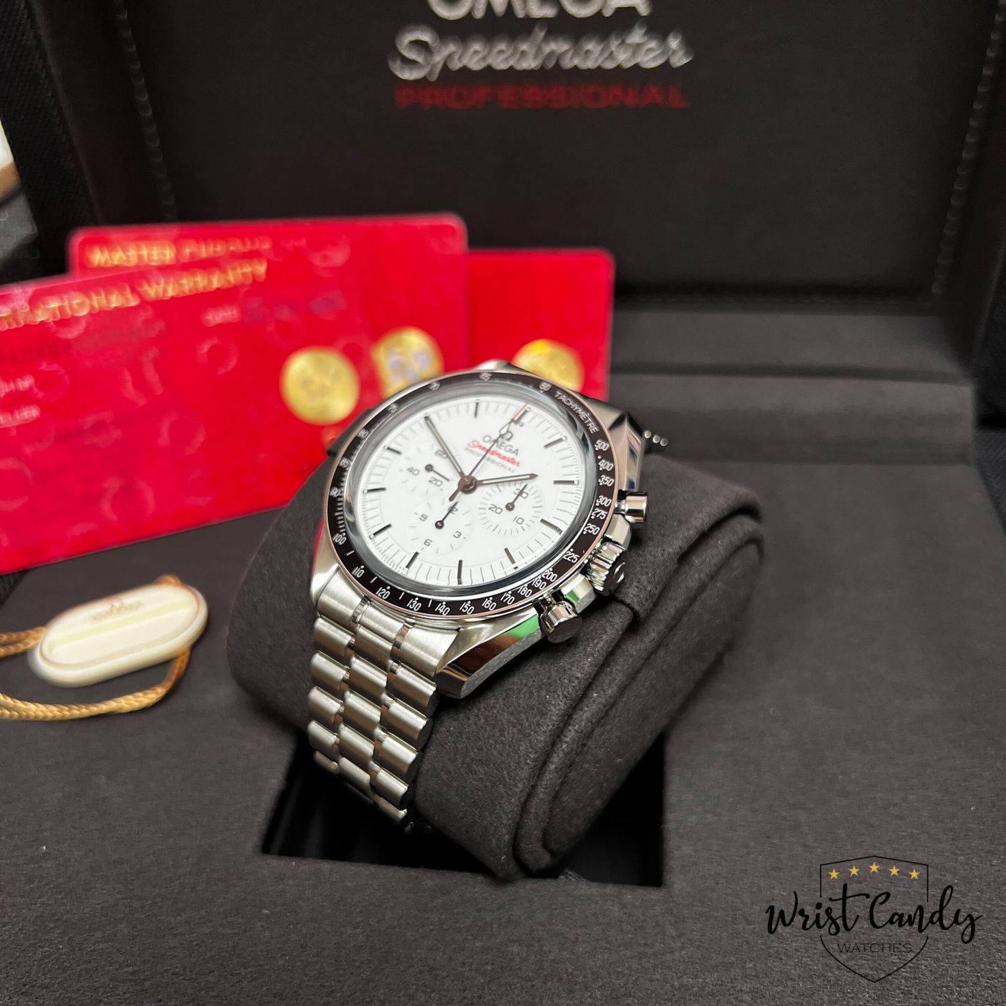 Omega Speedmaster Professional Moonwatch 310.30.42.50.04.001 (2024) - Wit wijzerplaat 42mm Staal (8/8)