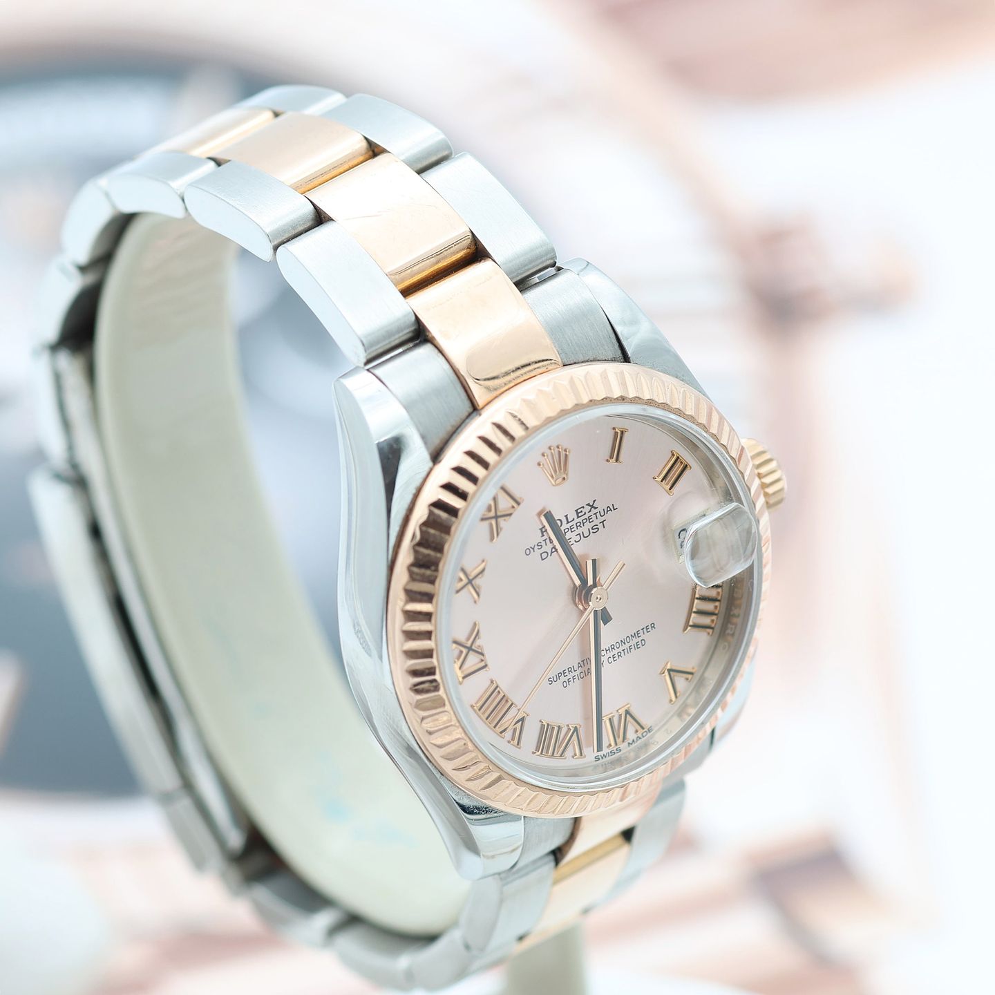 Rolex Lady-Datejust 178273 (Onbekend (willekeurig serienummer)) - Zilver wijzerplaat 31mm Goud/Staal (5/8)