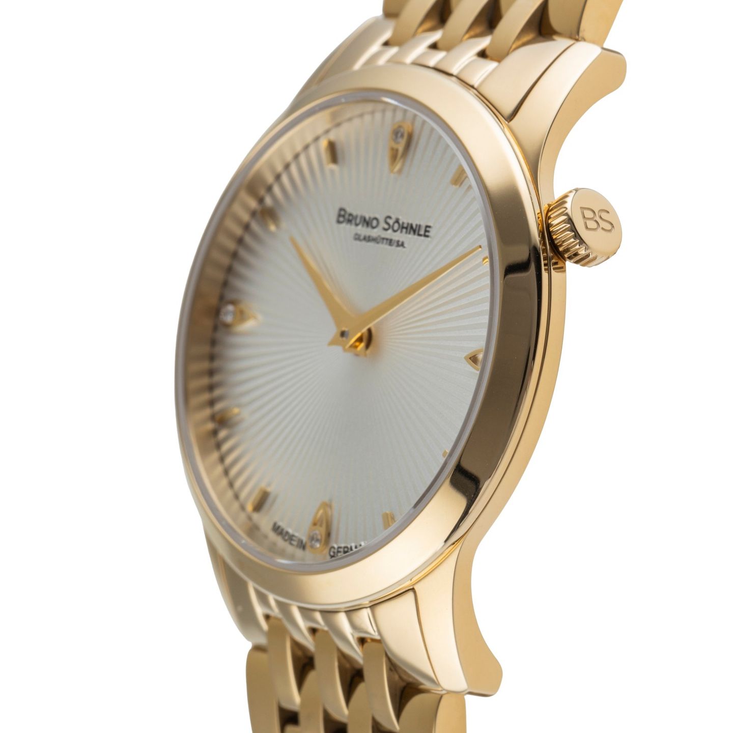 Bruno Söhnle Bologna 17-33231-240 (2025) - Silver dial 29 mm Gold/Steel case (6/8)