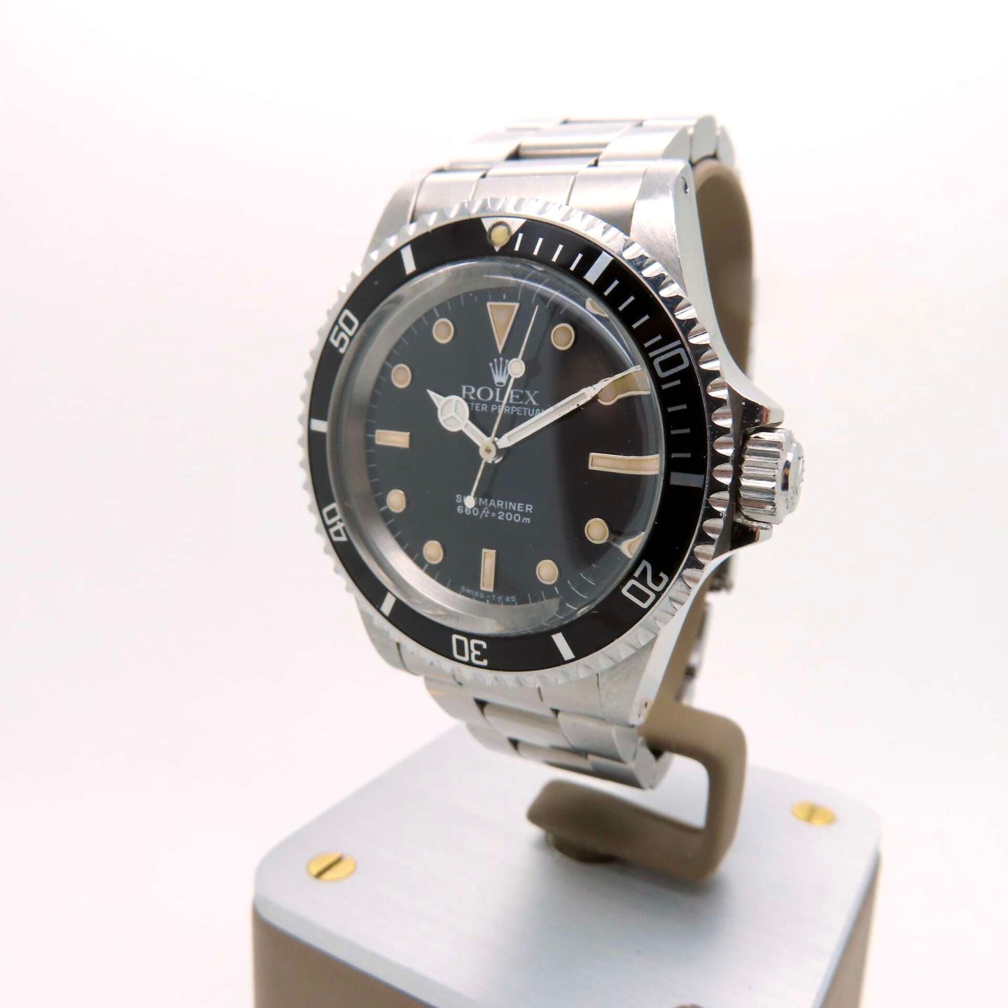 Rolex Submariner No Date 5513 (1987) - Black dial 40 mm Steel case (1/8)