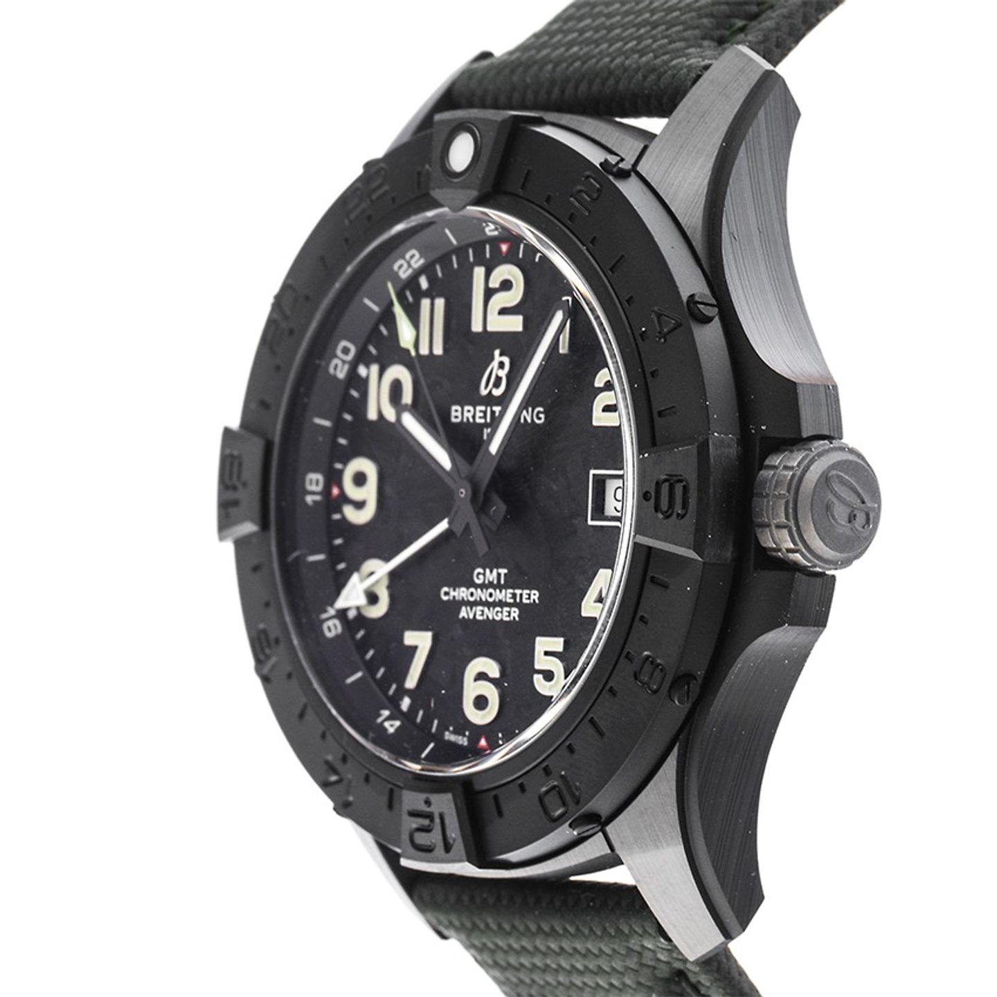 Breitling Avenger S32320101B1X1 (2025) - Black dial 44 mm Ceramic case (4/7)