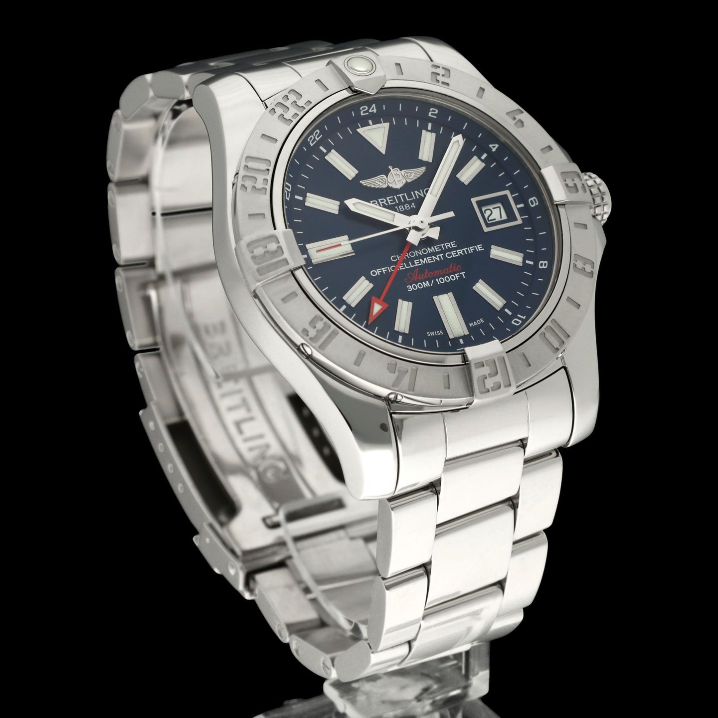 Breitling Avenger II GMT A32390 (2015) - 43mm Staal (4/8)