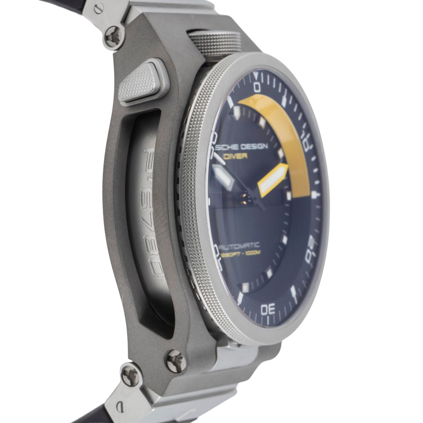 Porsche Design Diver P6780 (Unknown (random serial)) - Black dial 48 mm Steel case (7/8)