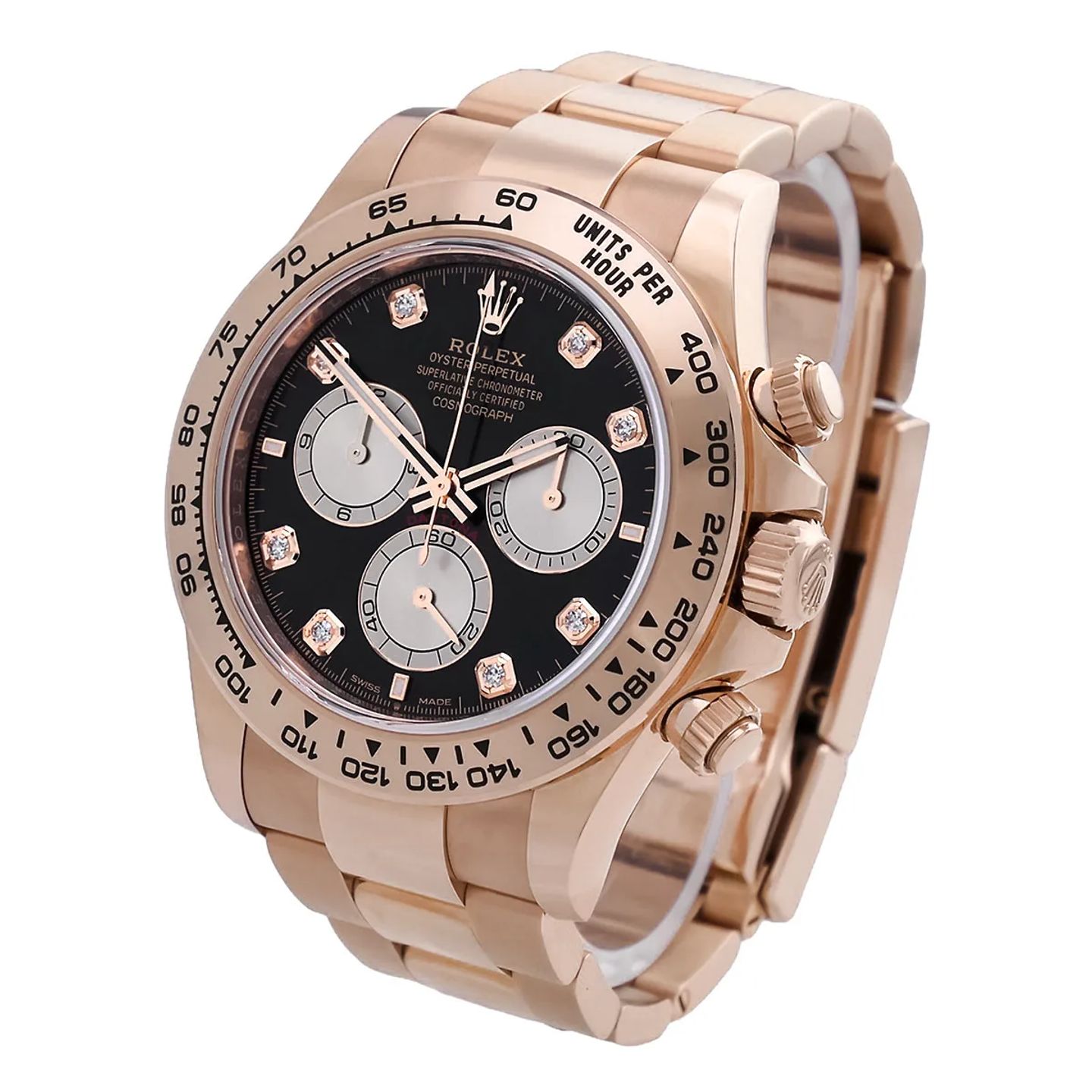 Rolex Daytona 126505 (2024) - Brown dial 40 mm Rose Gold case (2/8)