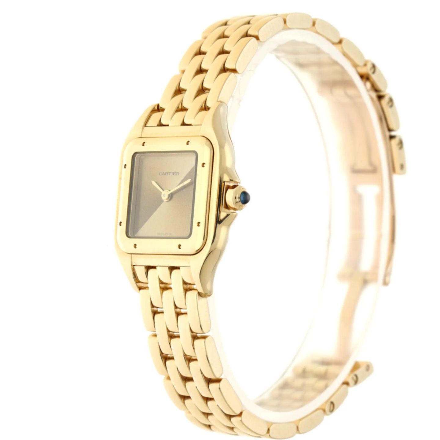 Cartier Panthère 4178 (Unknown (random serial)) - Gold dial 30 mm Yellow Gold case (2/4)