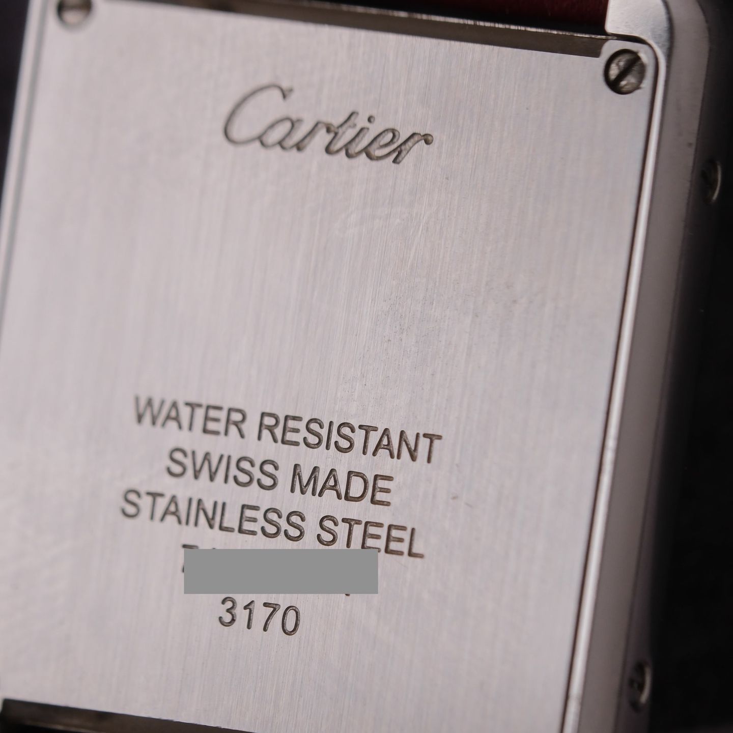 Cartier Tank Solo WSTA0030 (Unknown (random serial)) - White dial 31 mm Steel case (3/6)