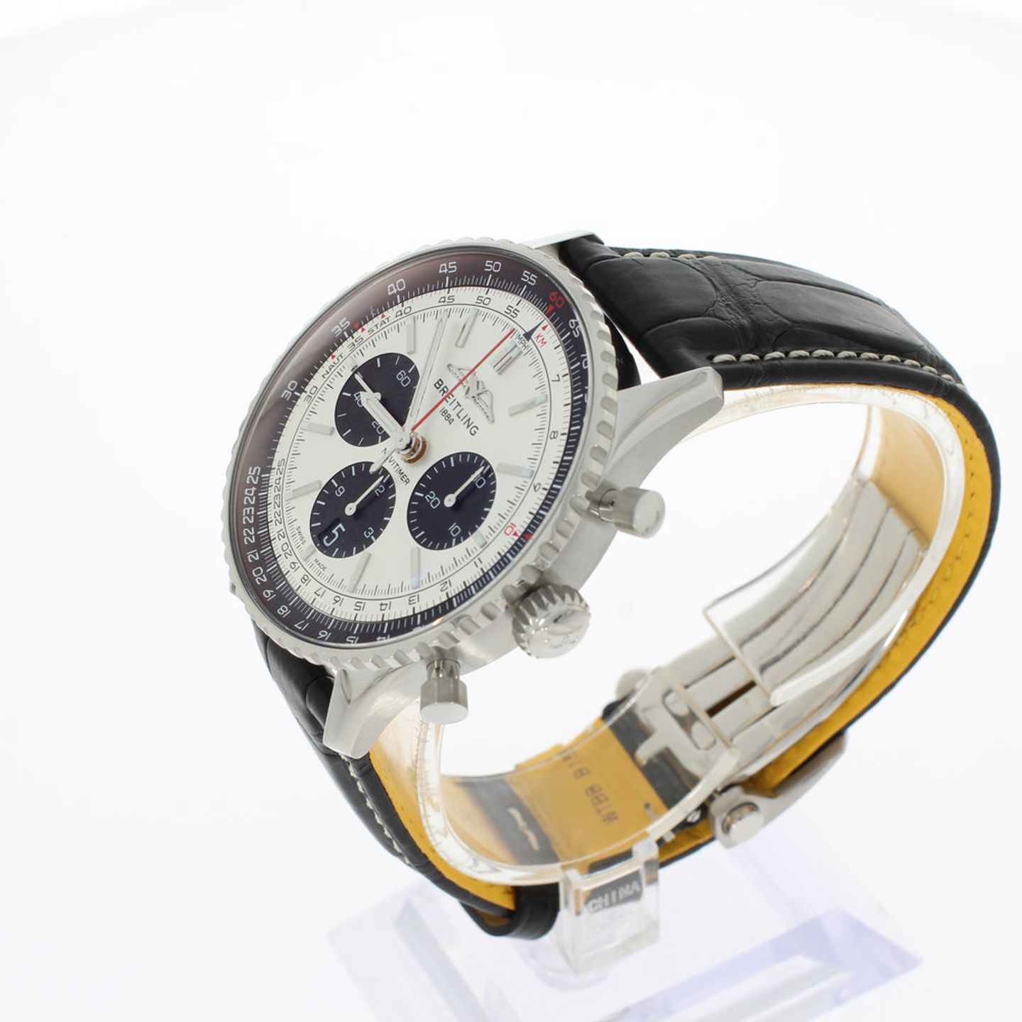 Breitling Navitimer 1 B01 Chronograph AB0138241G1P1 (2025) - Zilver wijzerplaat 43mm Staal (2/4)