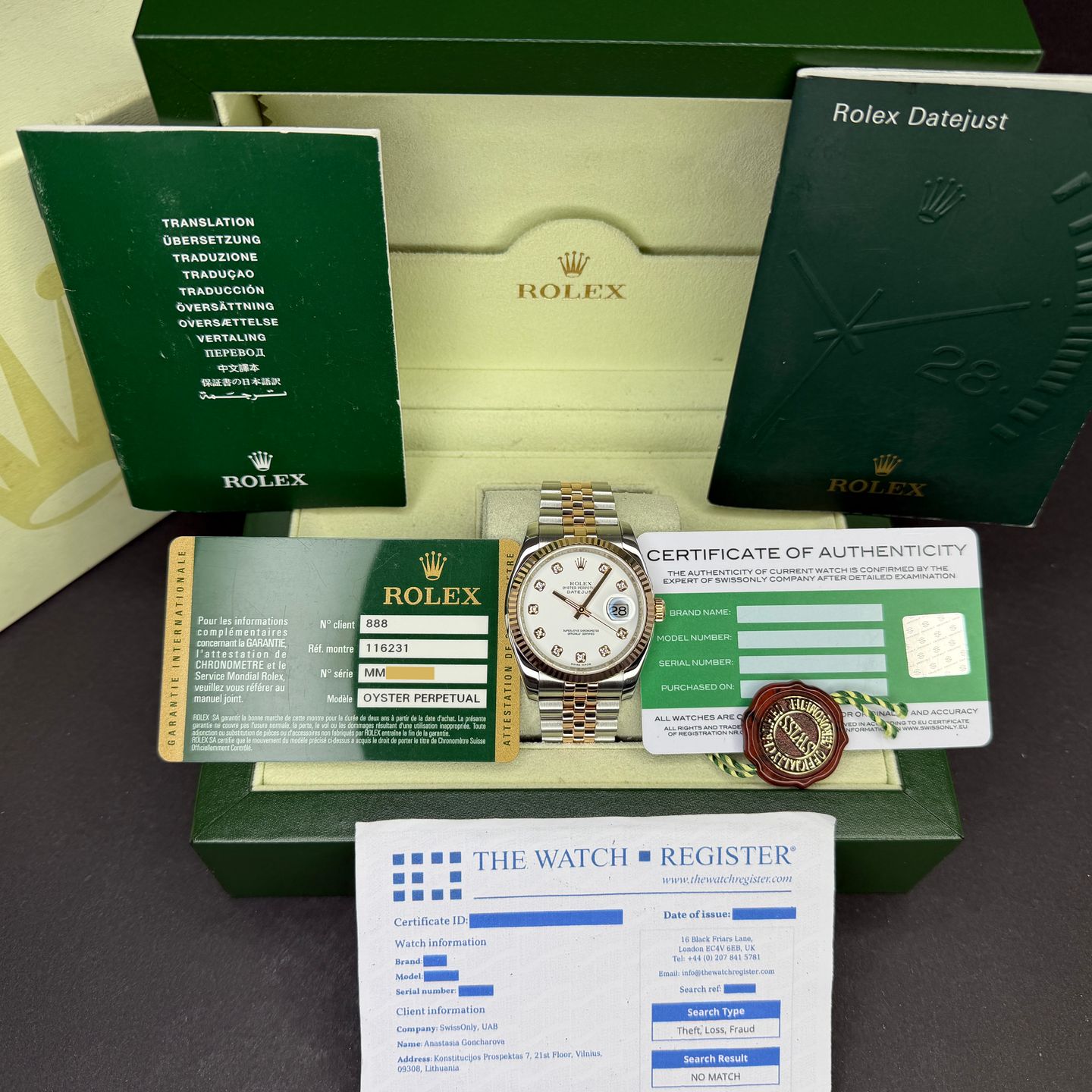 Rolex Datejust 36 116231 - (3/8)