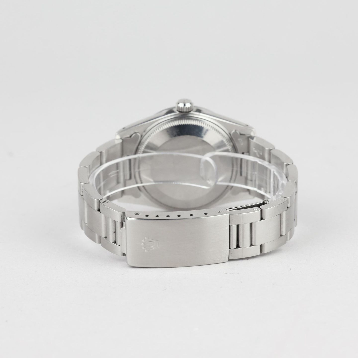 Rolex Oyster Perpetual Date 15000 (1982) - Silver dial 34 mm Steel case (7/7)