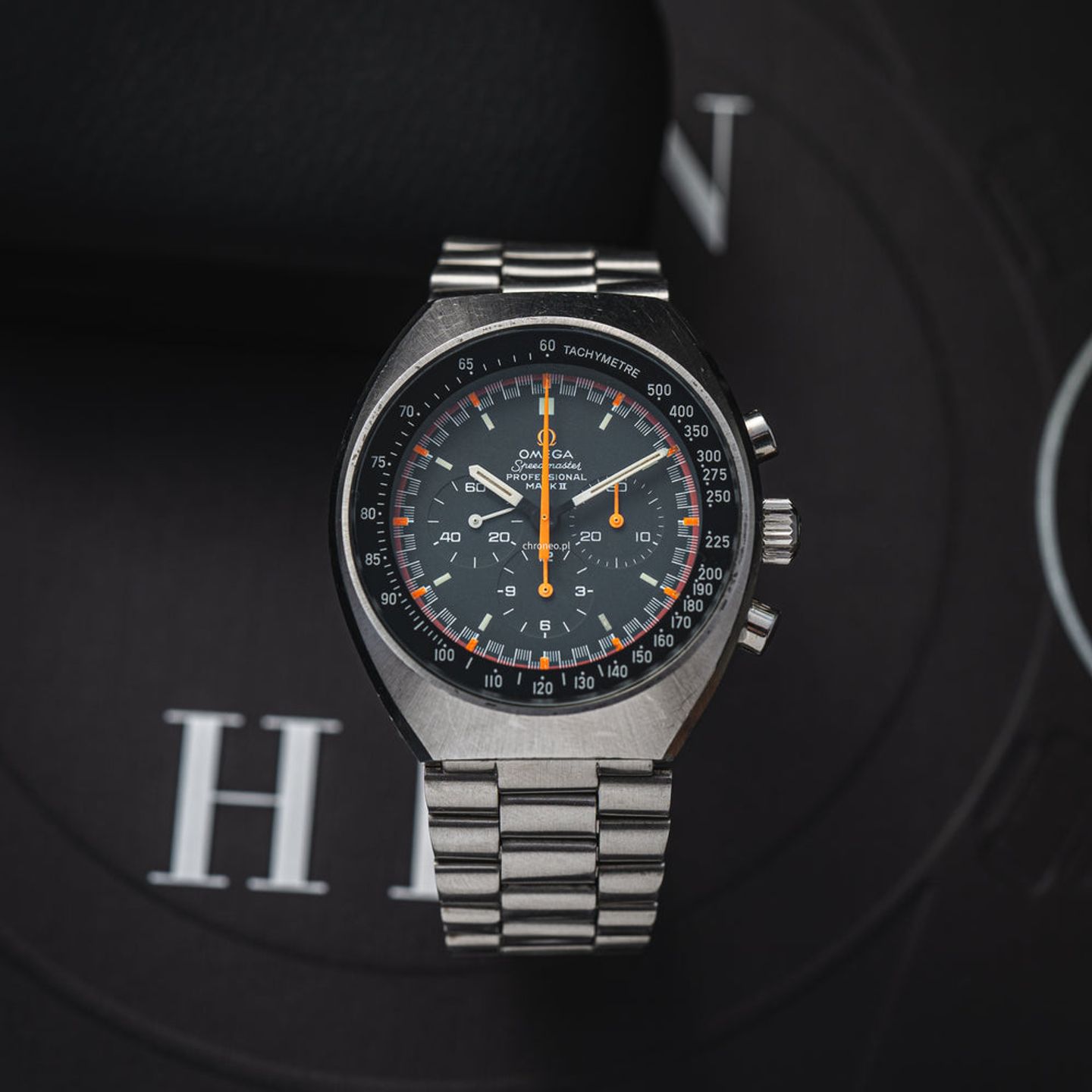 Omega Speedmaster Mark II 145.014 (1973) - 42 mm Steel case (1/8)