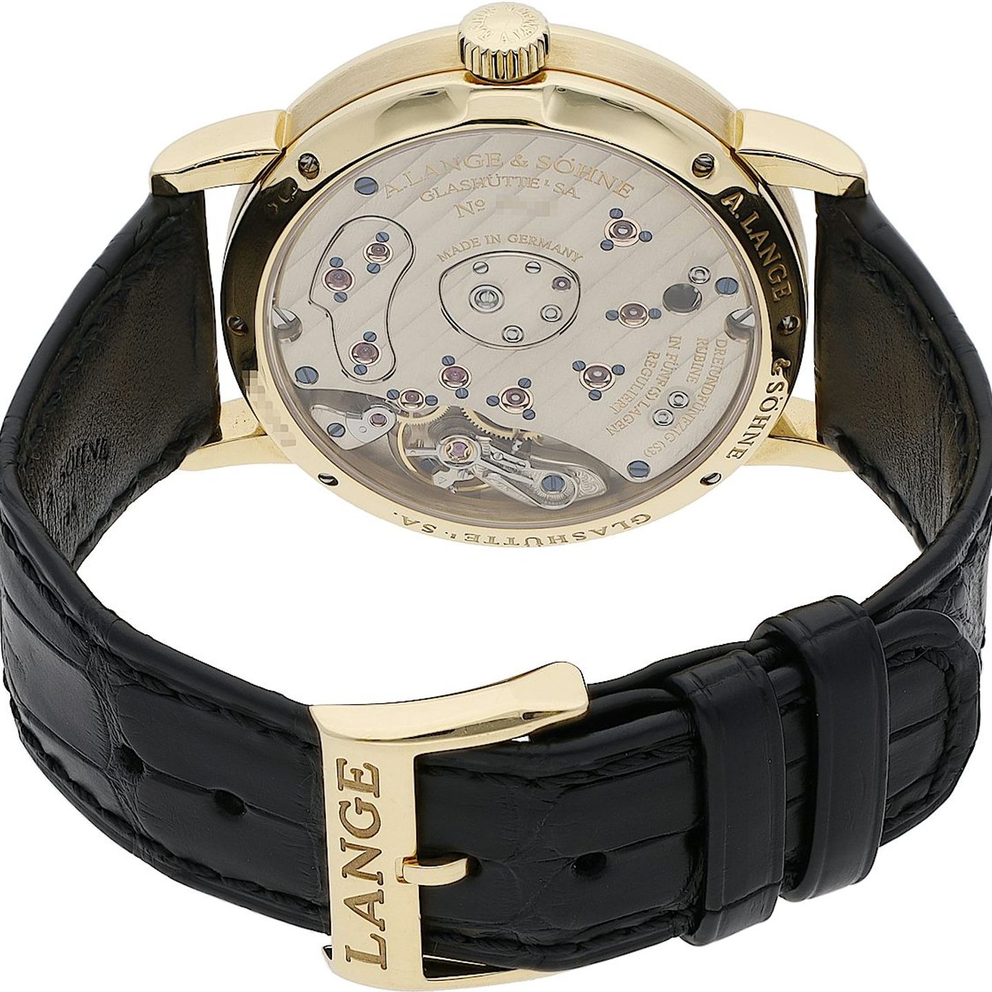 A. Lange & Söhne Little Lange 1 111.021 (1998) - Silver dial 36 mm Yellow Gold case (5/5)