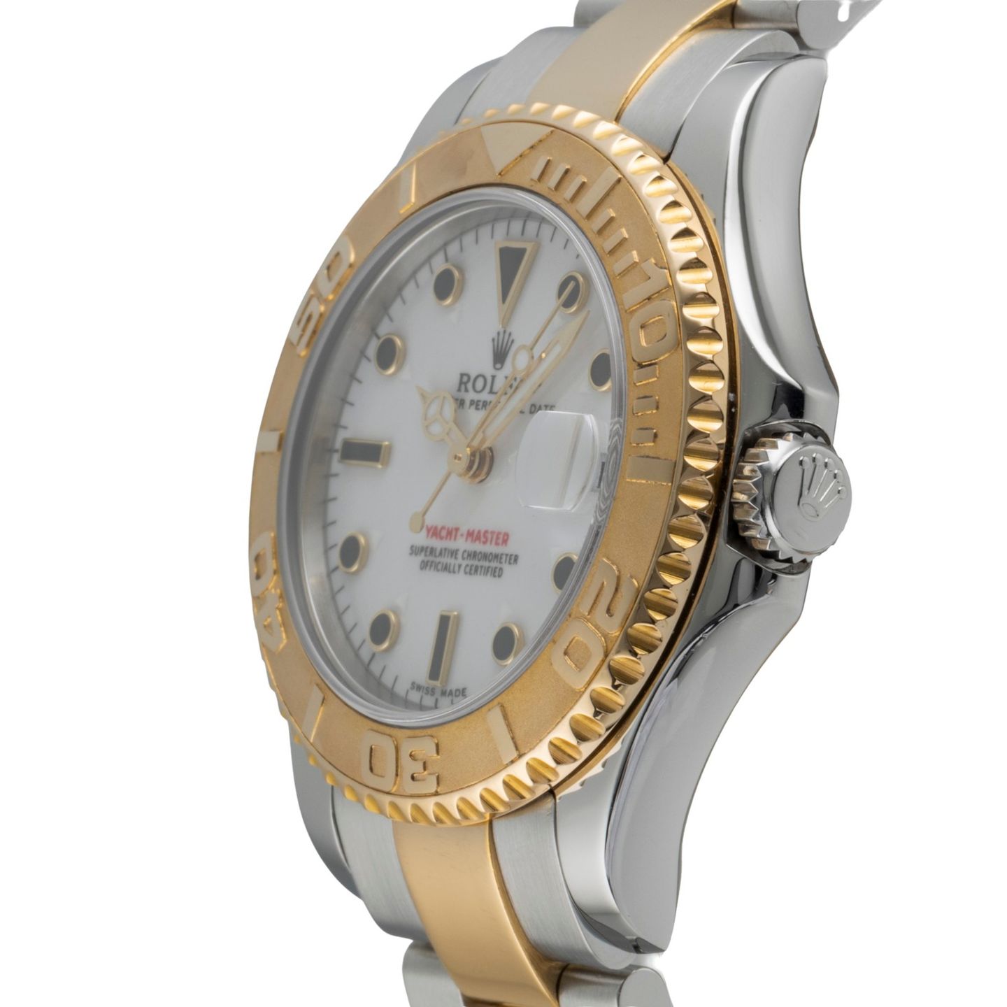 Rolex Yacht-Master 168623 (Unknown (random serial)) - 35 mm Gold/Steel case (6/8)