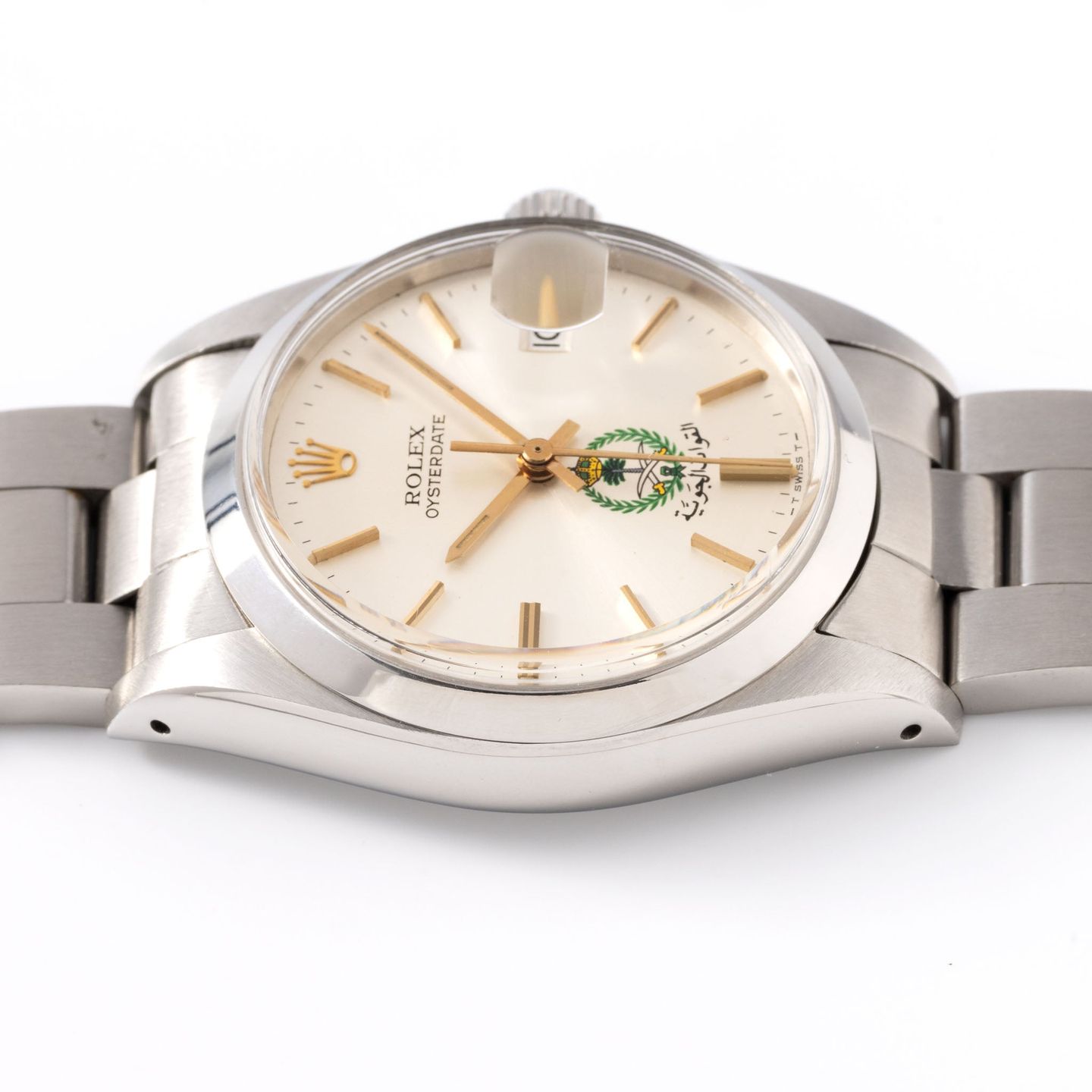Rolex Oyster Precision 6694 (1977) - White dial 34 mm Steel case (7/8)