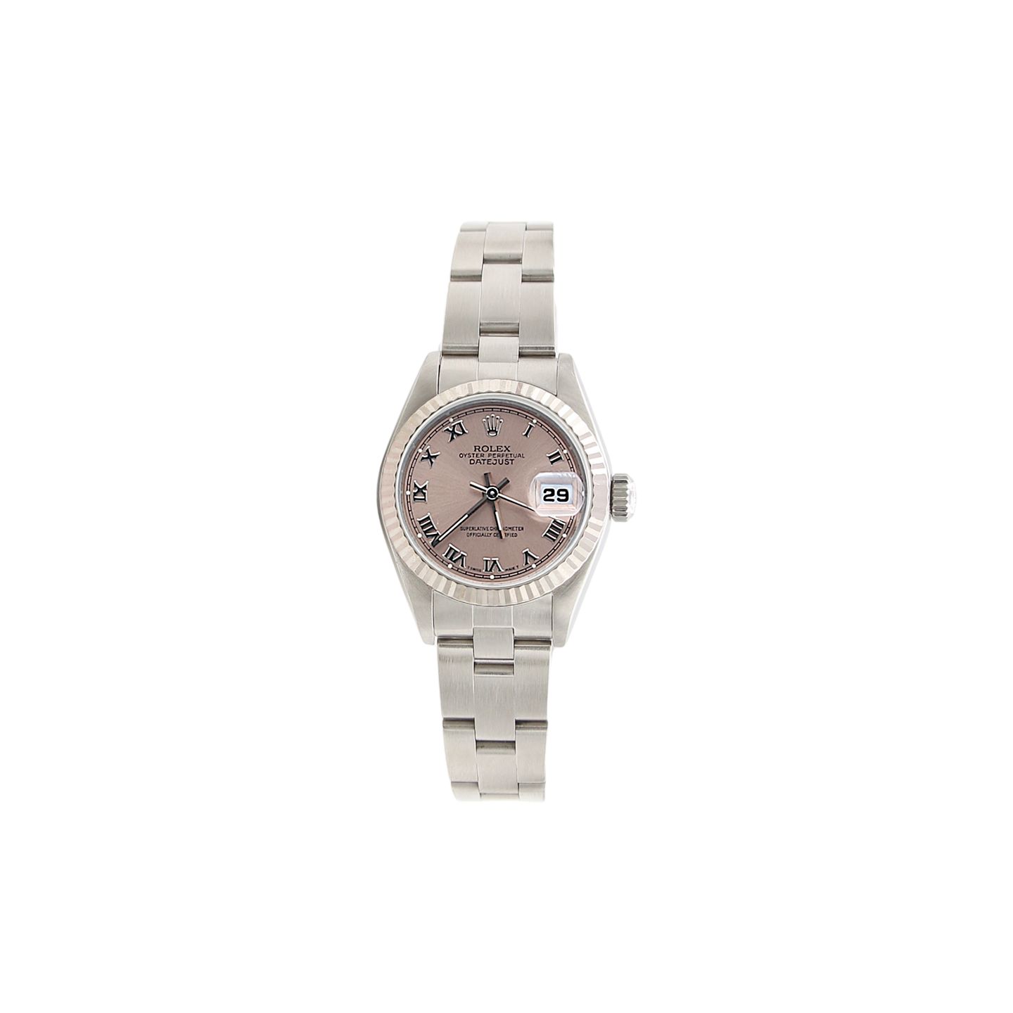 Rolex Lady-Datejust 69174 (Onbekend (willekeurig serienummer)) - 26mm Staal (1/7)