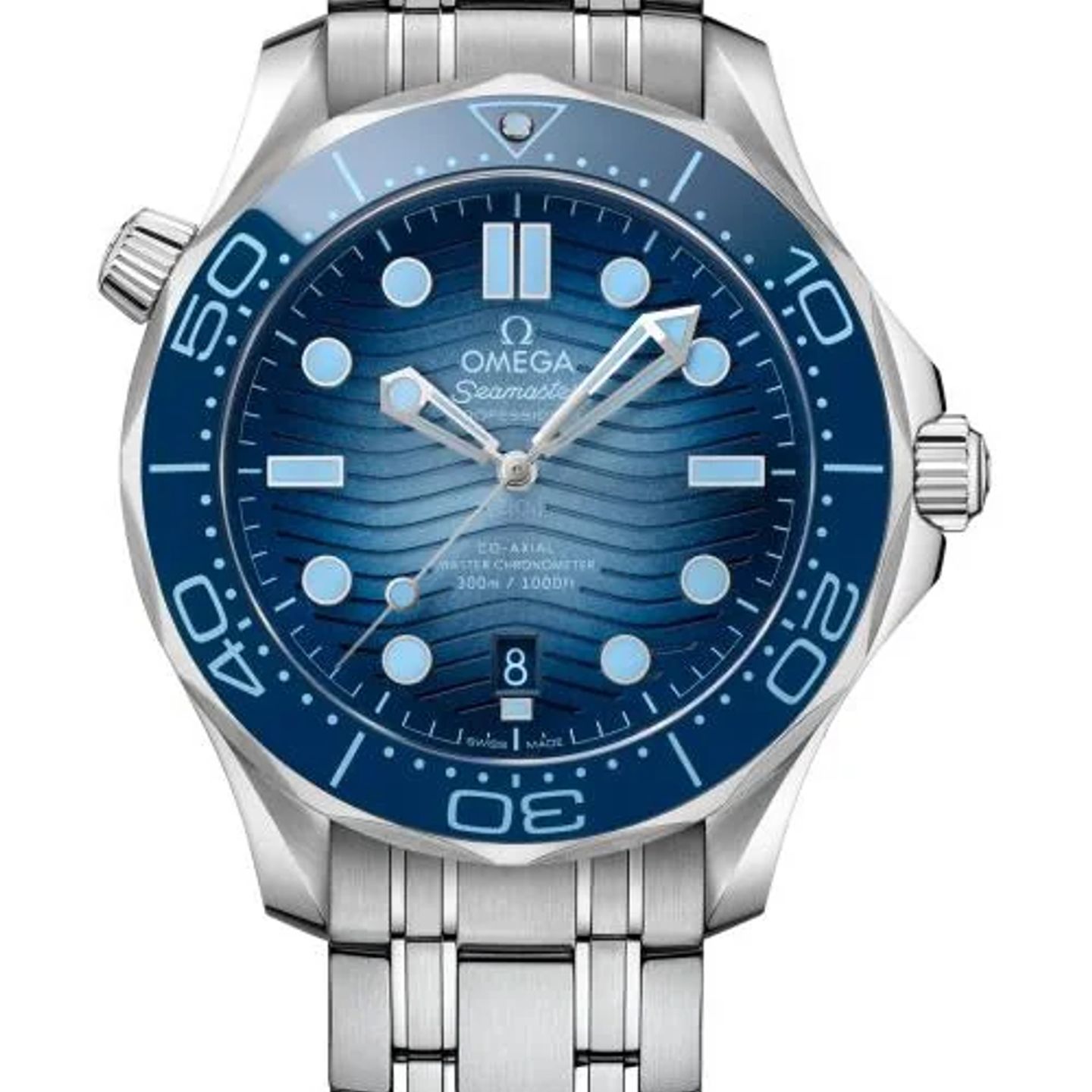 Omega Seamaster Diver 300 M 210.30.42.20.03.003 (2026) - Blauw wijzerplaat 42mm Staal (1/1)