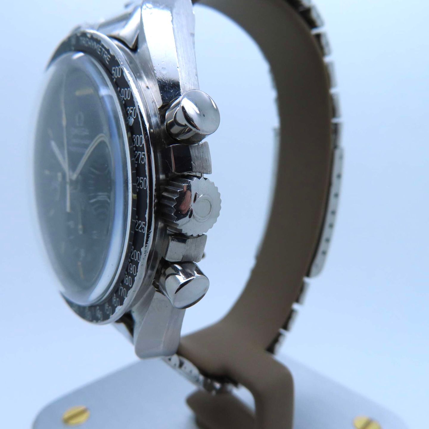 Omega Speedmaster Professional Moonwatch ST45.022 (1969) - Zwart wijzerplaat 42mm Staal (3/8)
