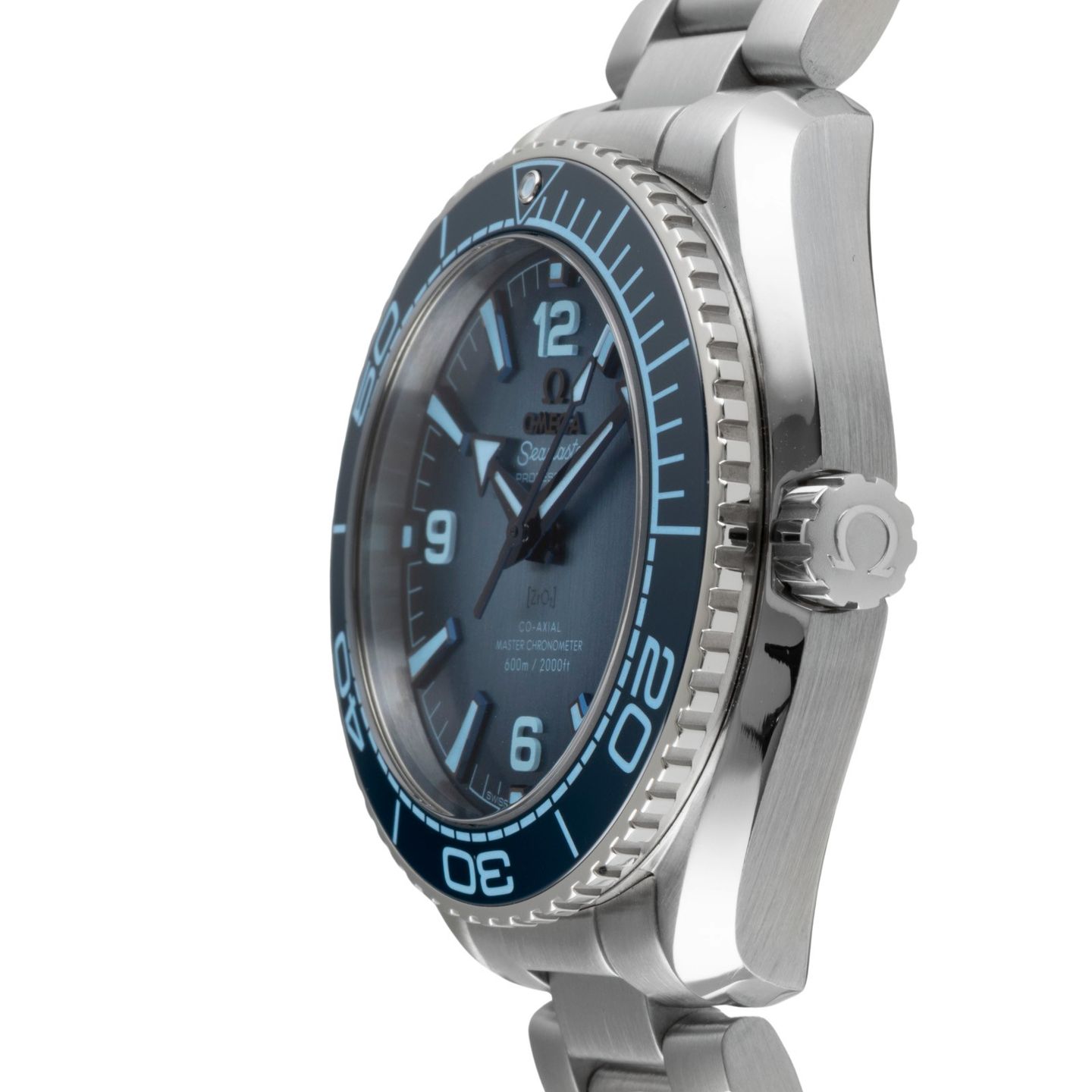Omega Seamaster Planet Ocean 215.30.40.20.03.002 (Unknown (random serial)) - Blue dial 40 mm Steel case (6/8)