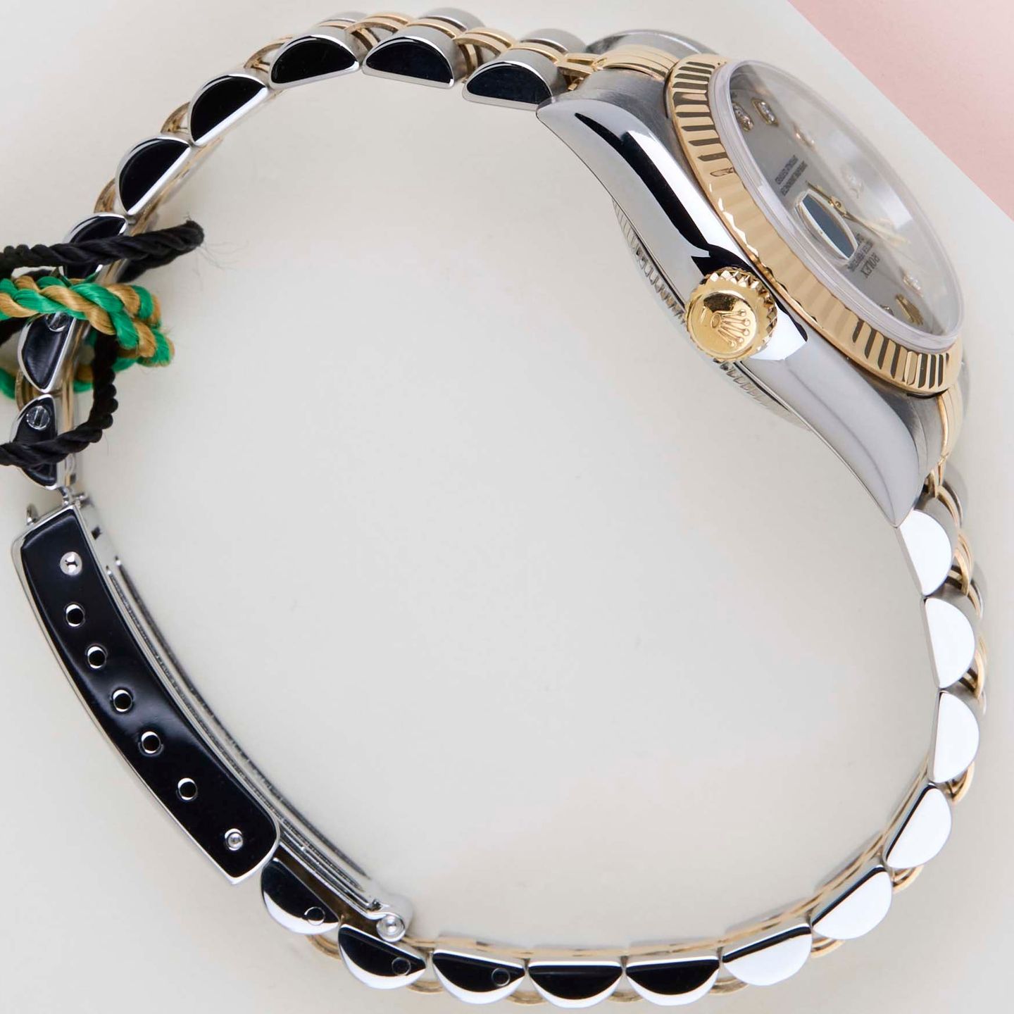 Rolex Lady-Datejust 79173 (1998) - 26 mm Gold/Steel case (7/8)