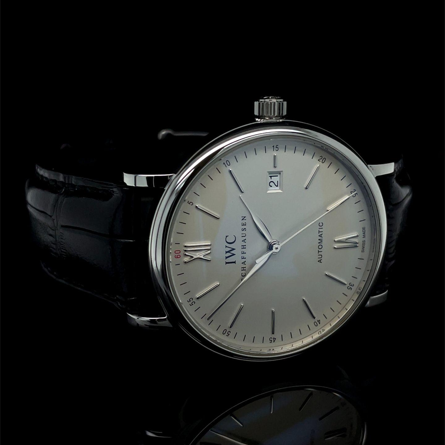 IWC Portofino Automatic IW356501 (2017) - Silver dial 40 mm Steel case (2/8)