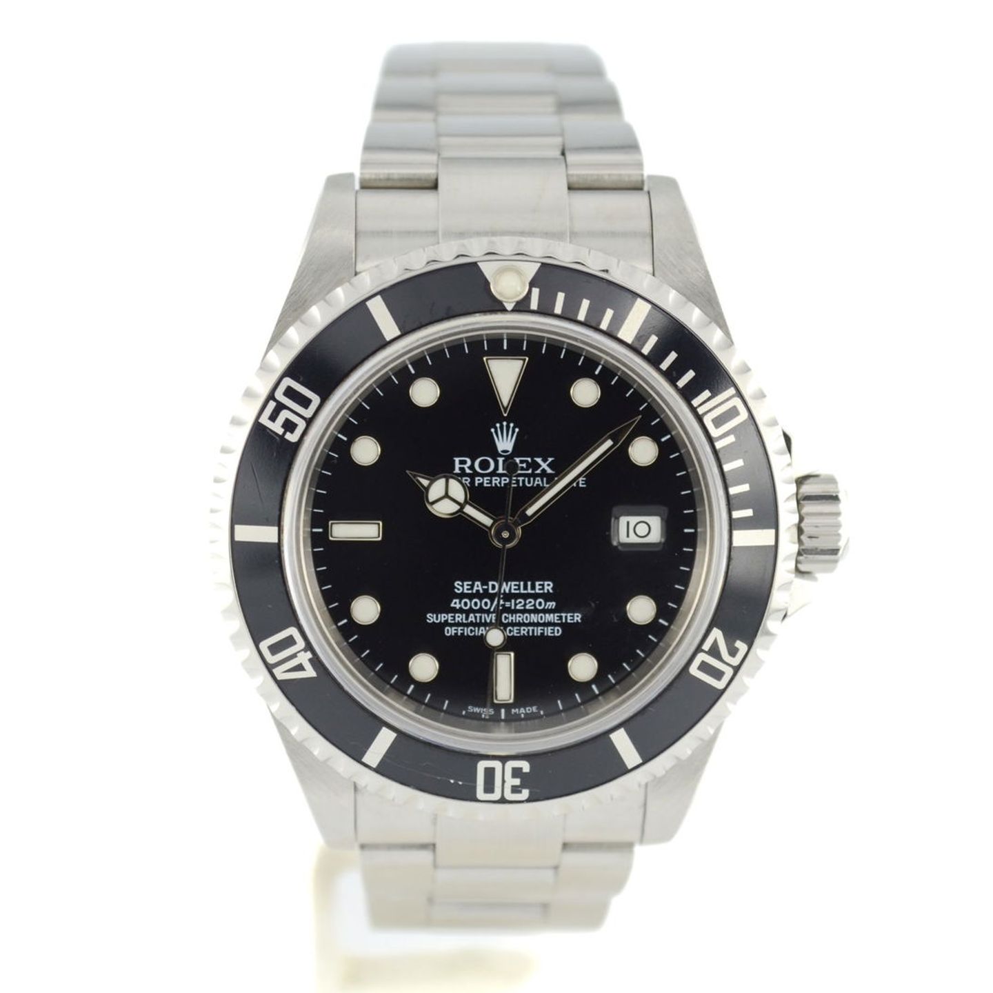 Rolex Sea-Dweller 4000 16600 (2007) - Black dial 40 mm Steel case (1/7)