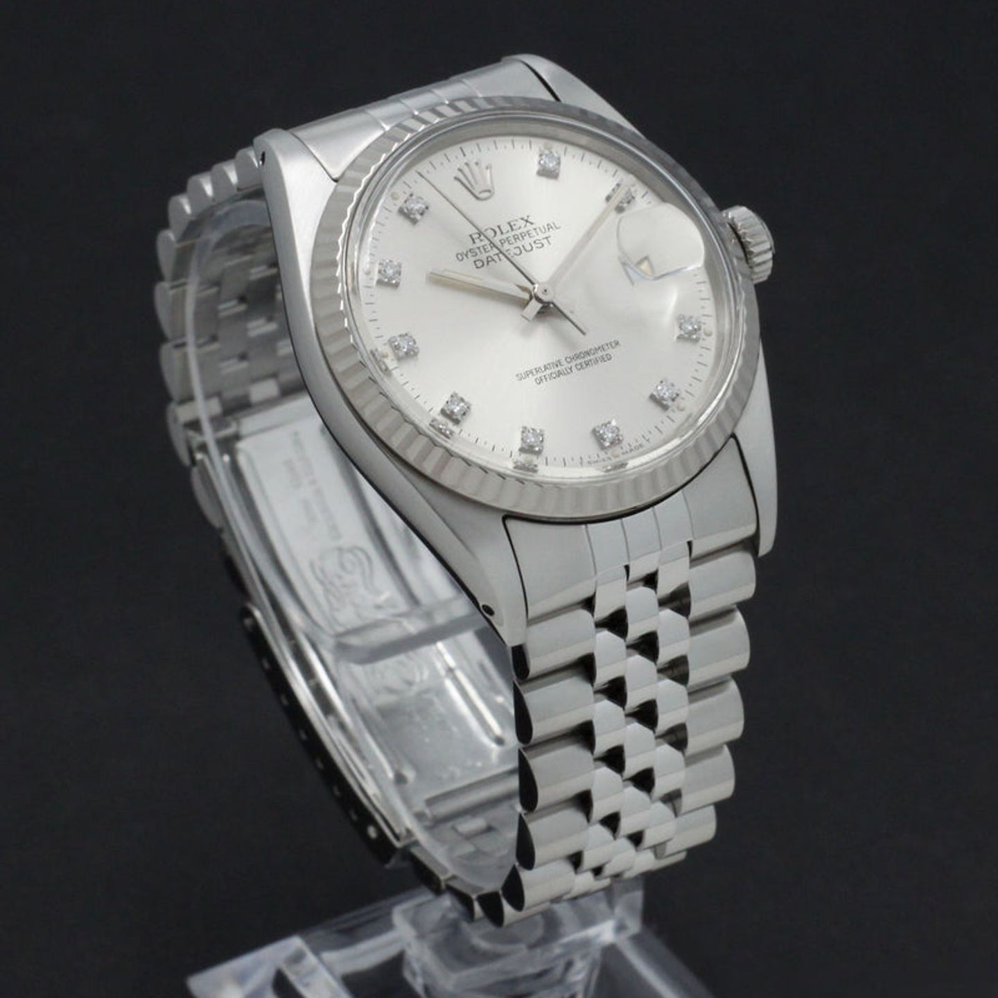 Rolex Datejust 36 16014 (1985) - Zilver wijzerplaat 36mm Staal (6/7)