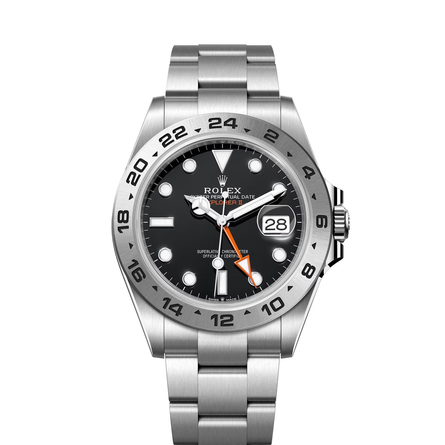 Rolex Explorer II 226570 (2024) - Zwart wijzerplaat 42mm Staal (1/1)