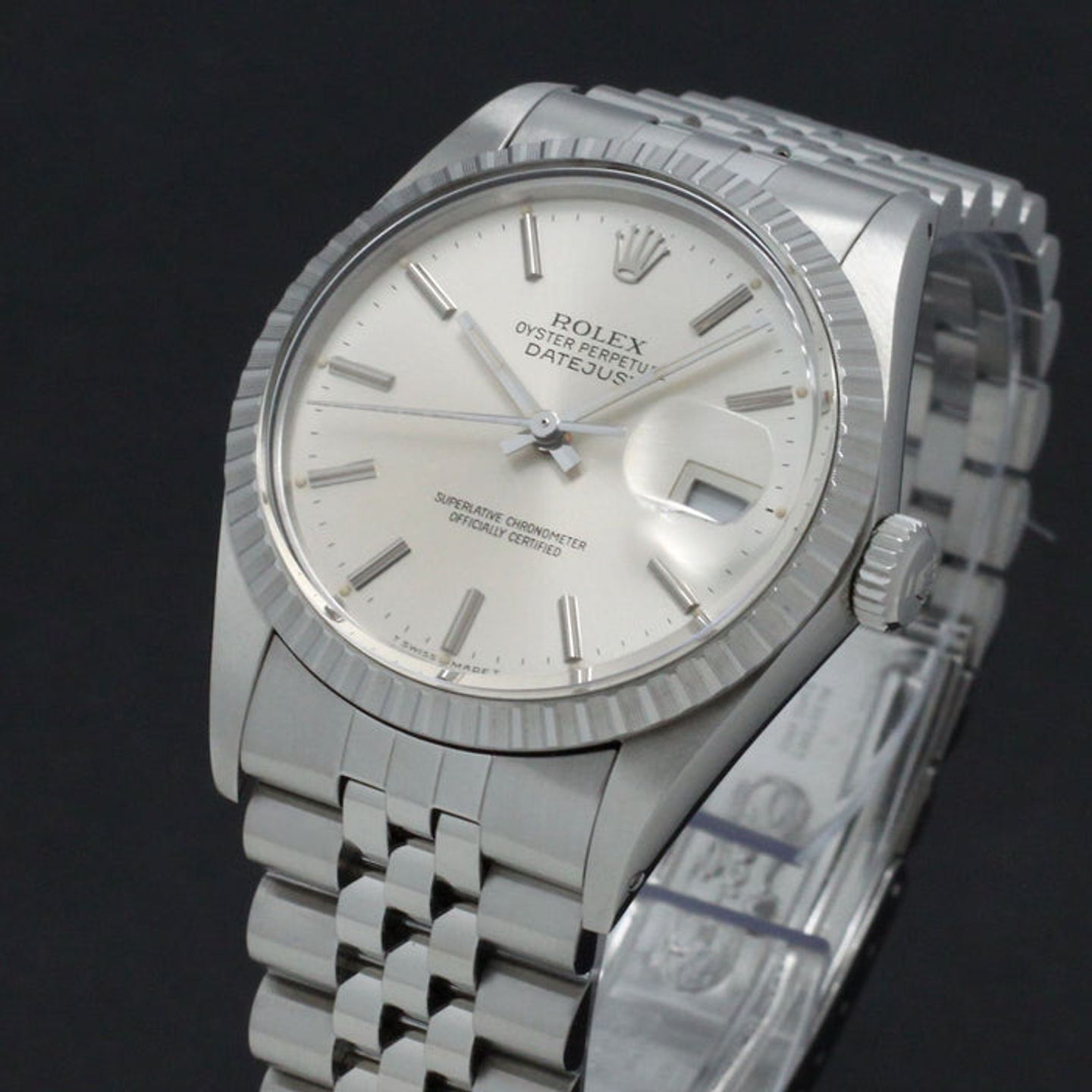 Rolex Datejust 36 16030 (1987) - Zilver wijzerplaat 36mm Staal (6/7)