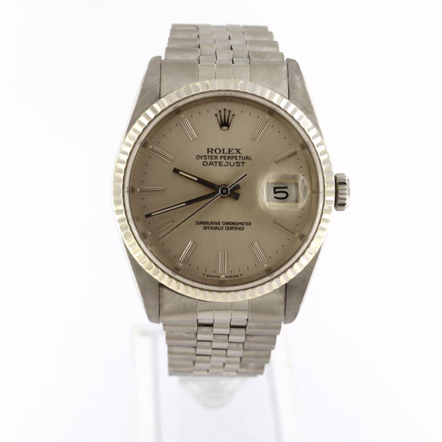 Rolex Datejust 36 16234 (1991) - 36mm Staal (1/5)