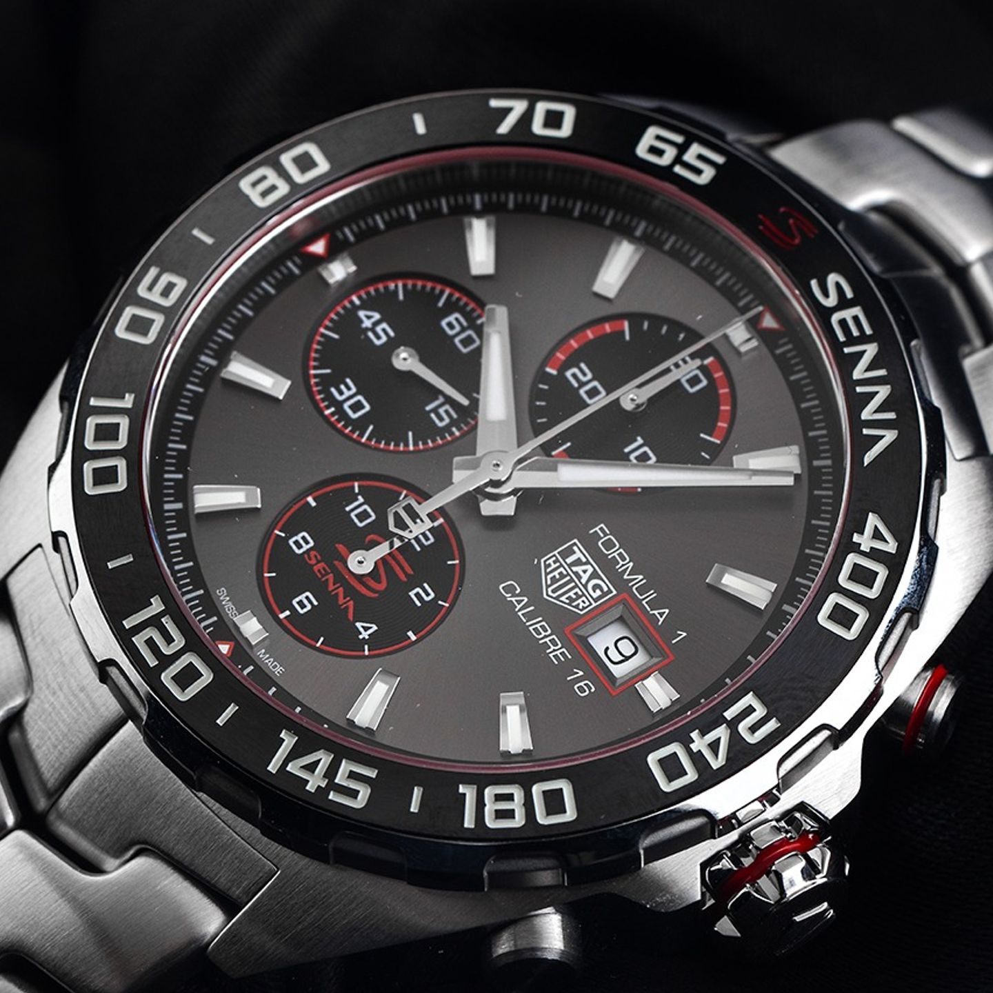 TAG Heuer Formula 1 CAZ201D.BA0633 (2023) - Grijs wijzerplaat 44mm Staal (3/7)