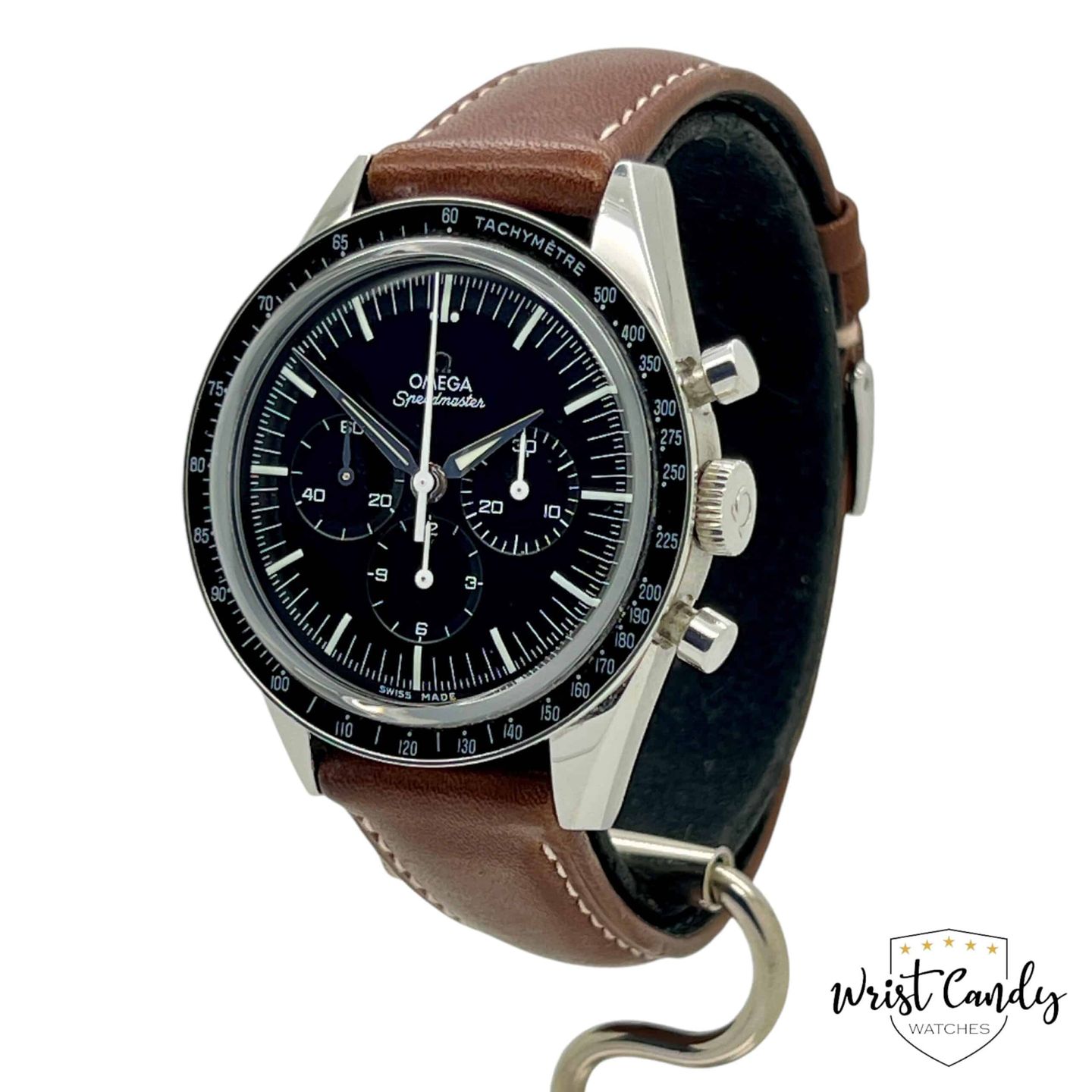 Omega Speedmaster Professional Moonwatch 311.32.40.30.01.001 (2020) - Black dial 40 mm Steel case (2/8)