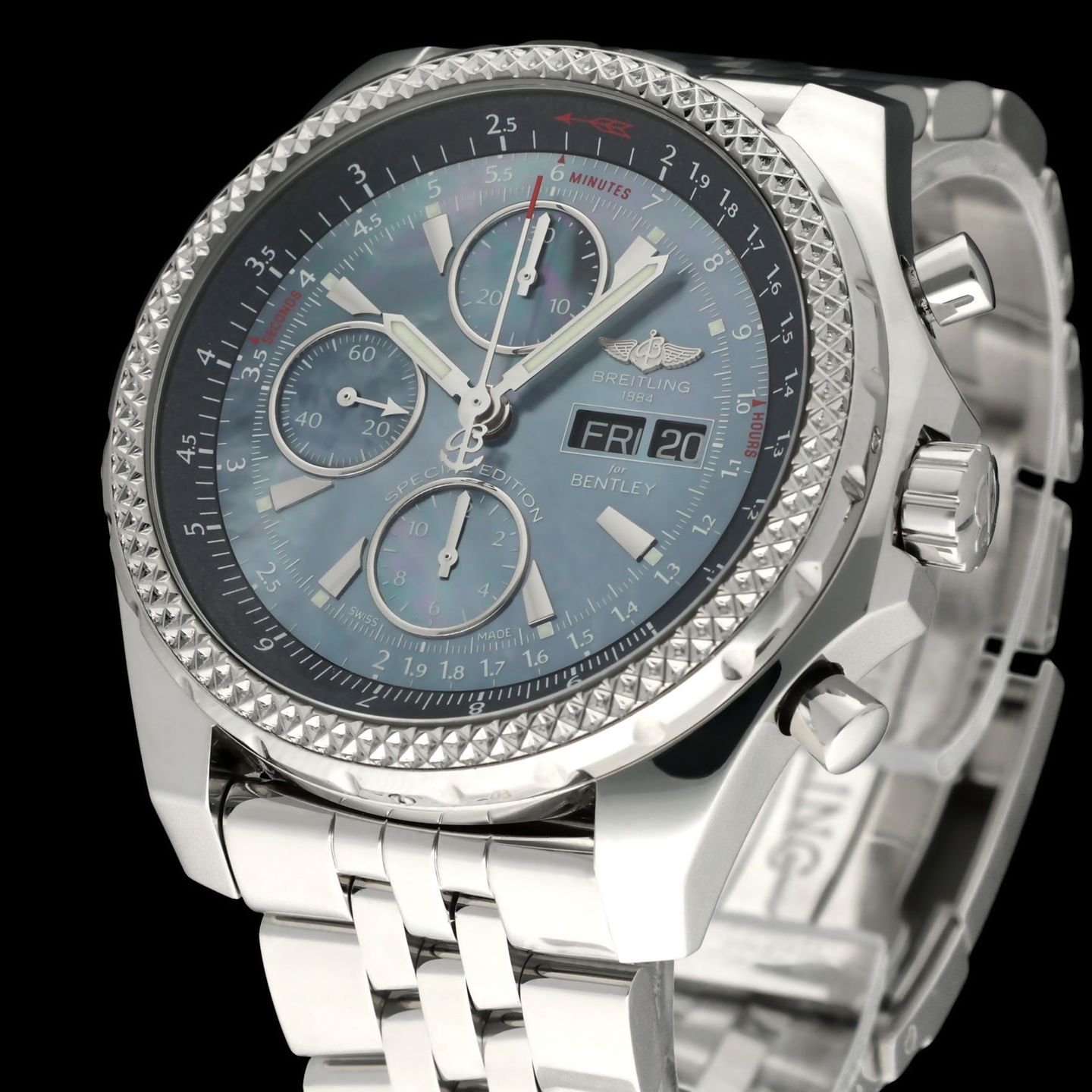 Breitling Bentley GT A13362 (2018) - 45mm Staal (6/8)
