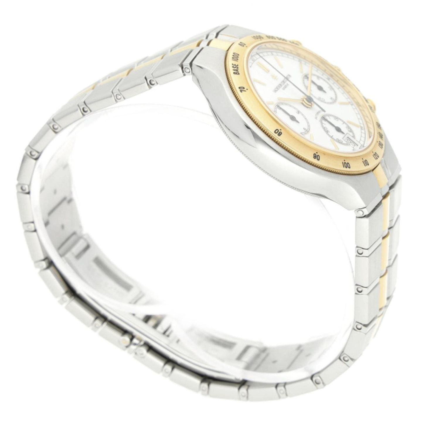 Vacheron Constantin Unknown 49001 (1990) - White dial 36 mm Gold/Steel case (5/7)