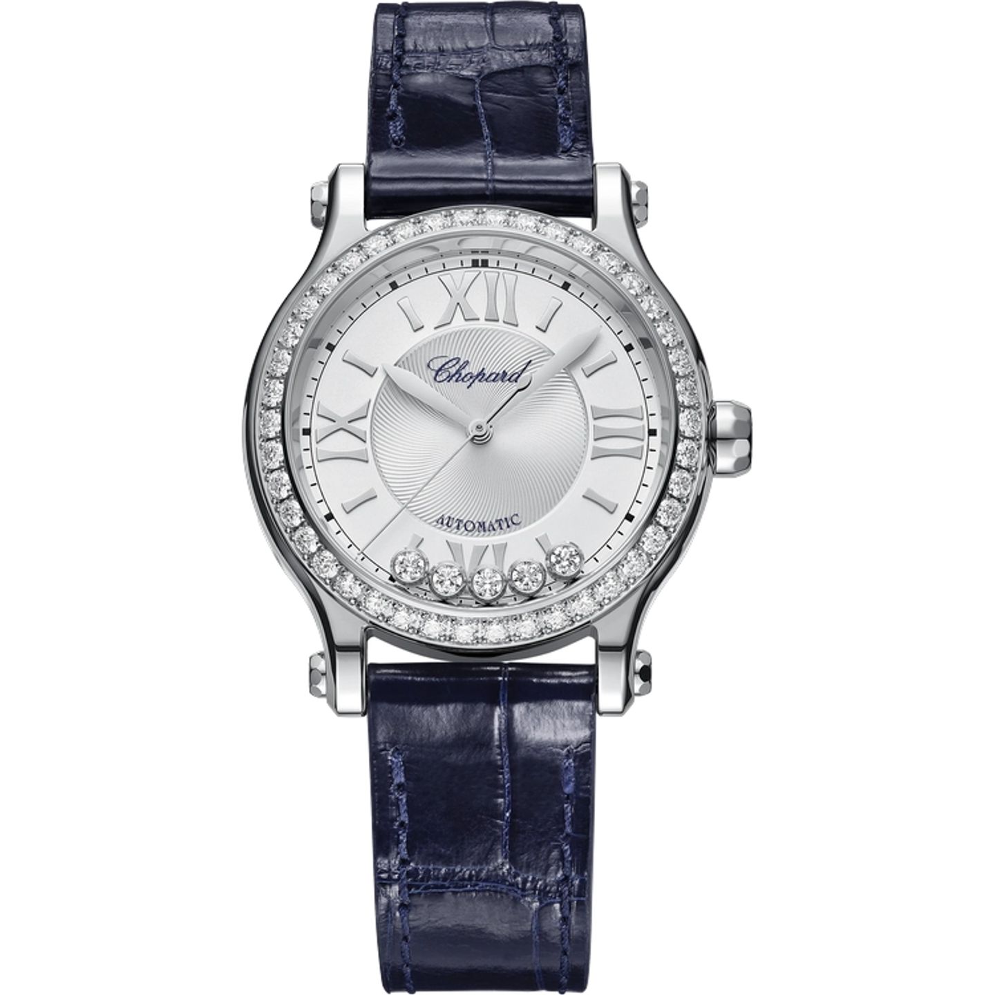 Chopard Happy Sport 278608-3003 (2025) - Zilver wijzerplaat 33mm Staal (1/1)