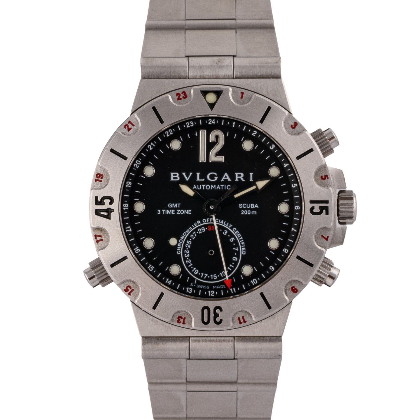 Bulgari Diagono SD38SGMT RBR - (1/8)
