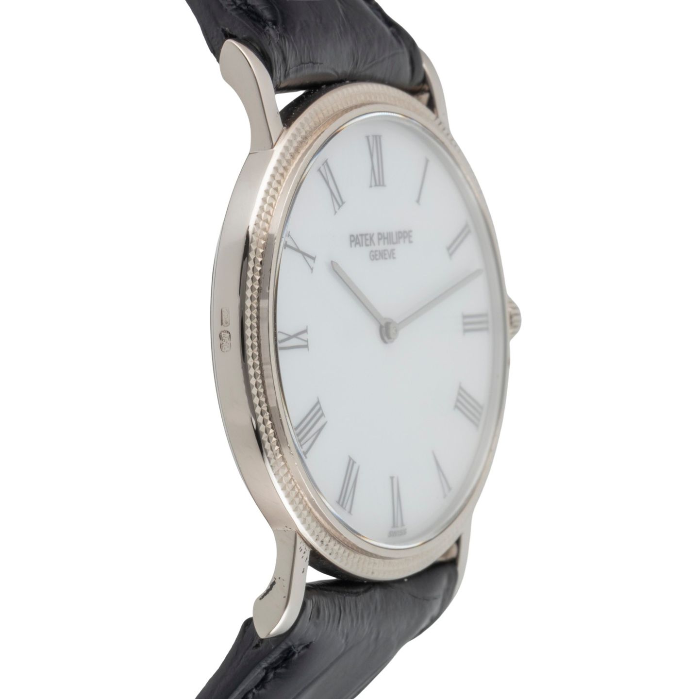 Patek Philippe Golden Ellipse 5738/1R-001 (1995) - Black dial 35 mm Rose Gold case (7/8)