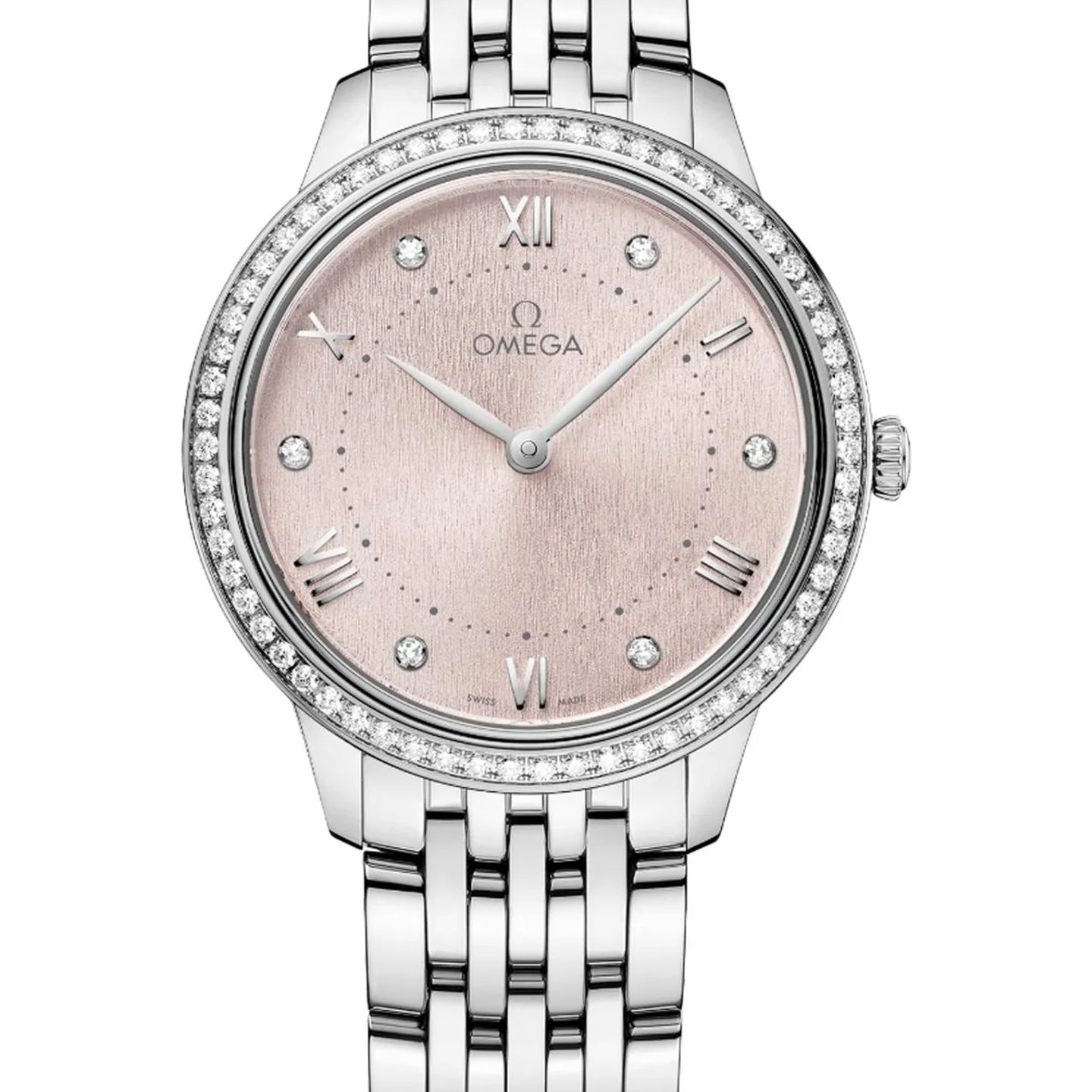 Omega De Ville Prestige 434.15.30.60.52.001 (2026) - Roze wijzerplaat 30mm Staal (1/1)