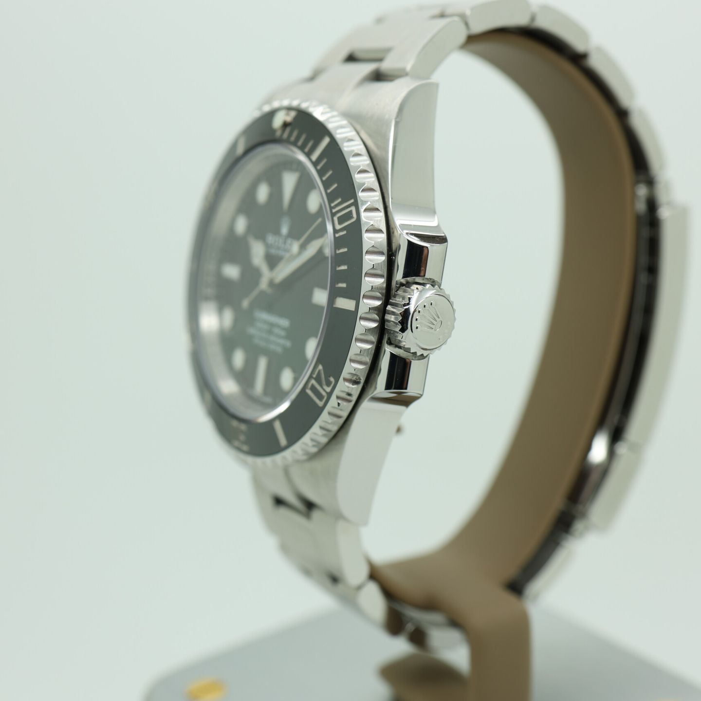 Rolex Submariner No Date 114060 (2018) - Zwart wijzerplaat 40mm Staal (6/8)