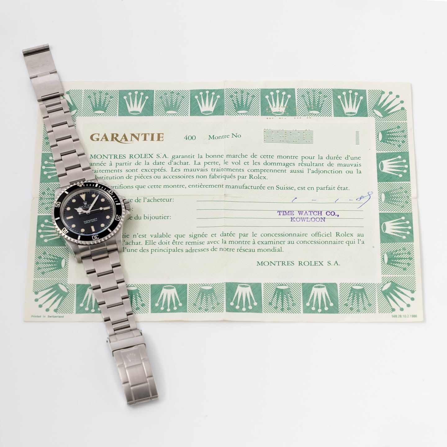 Rolex Submariner No Date 5513 - (2/8)