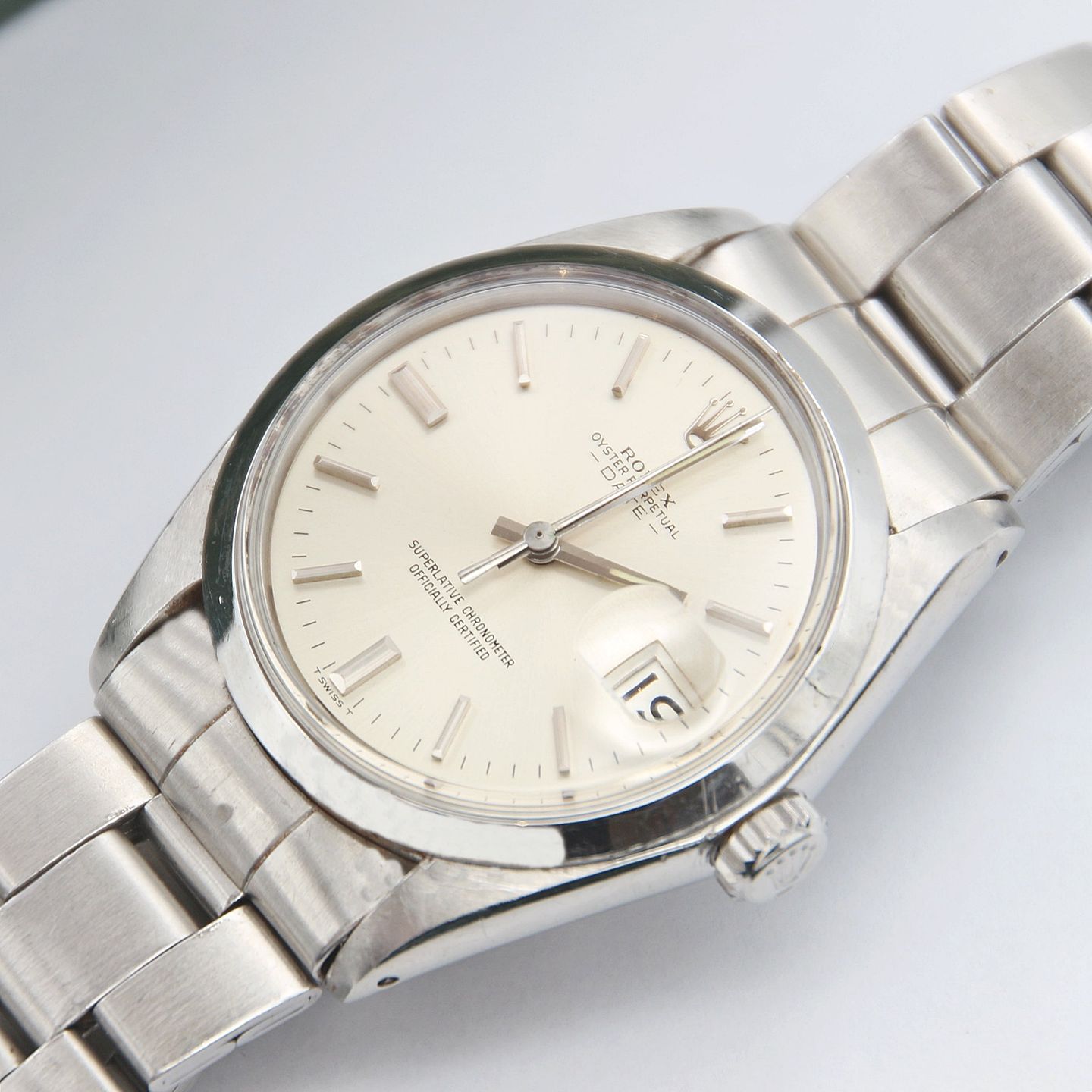 Rolex Oyster Perpetual Date 1500 (Onbekend (willekeurig serienummer)) - 34mm Staal (3/7)