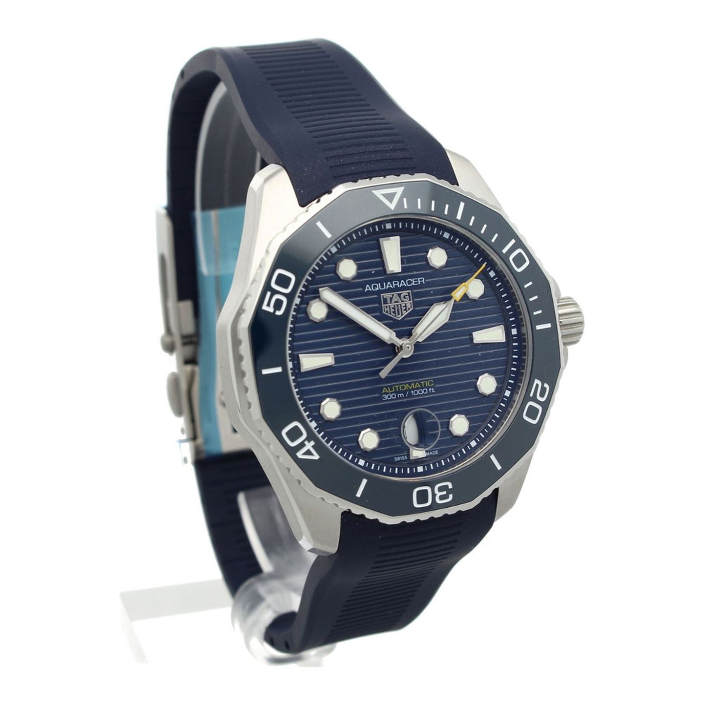 TAG Heuer Aquaracer 300M WBP201B.FT6198 (2024) - Blue dial 43 mm Steel case (7/7)