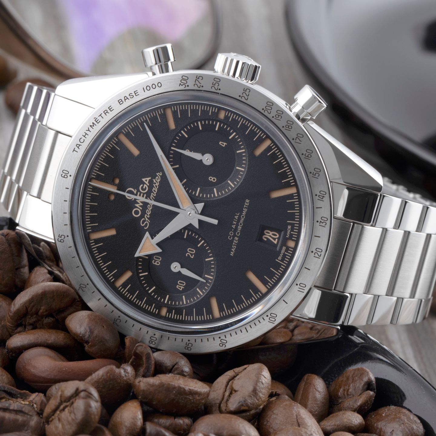 Omega Speedmaster '57 332.10.41.51.01.001 (Unknown (random serial)) - Black dial 41 mm Steel case (2/8)