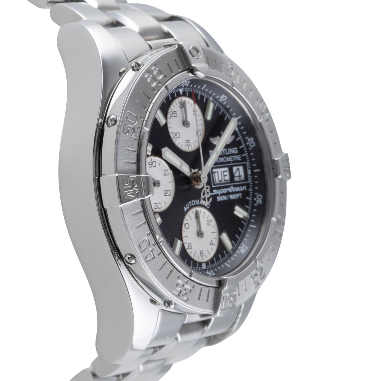 Breitling Superocean Chronograph II A13340 (2004) - 42 mm Steel case (7/8)