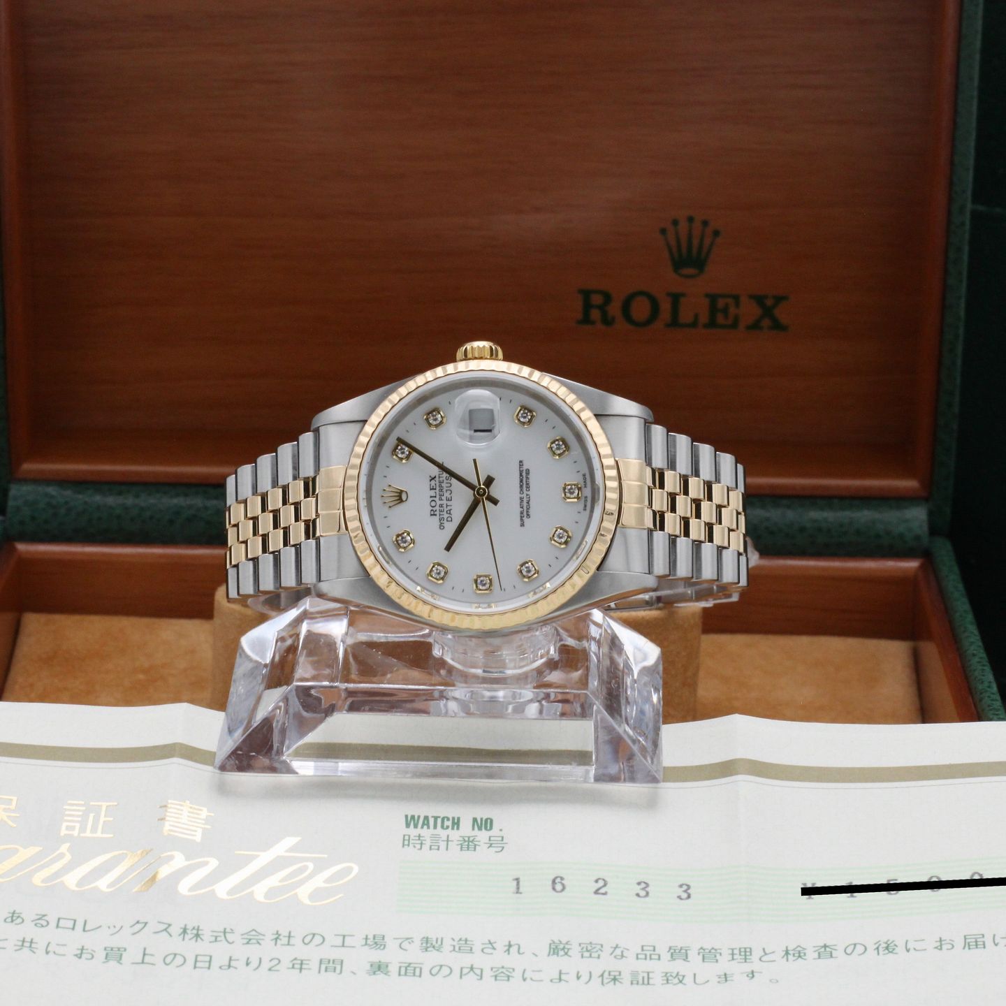 Rolex Datejust 36 16233G - (2/8)